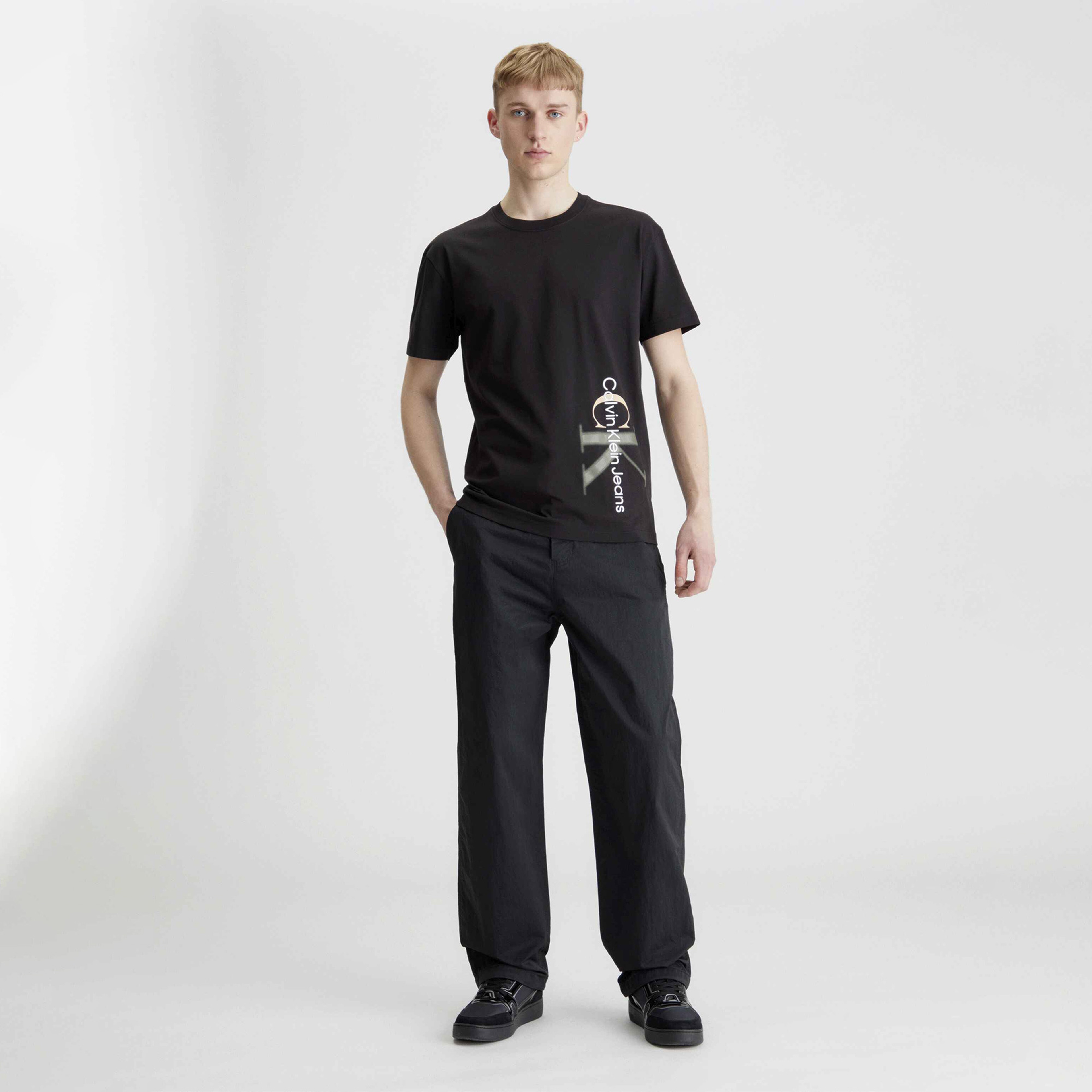 Calvin Klein Erkek Siyah Tshirt