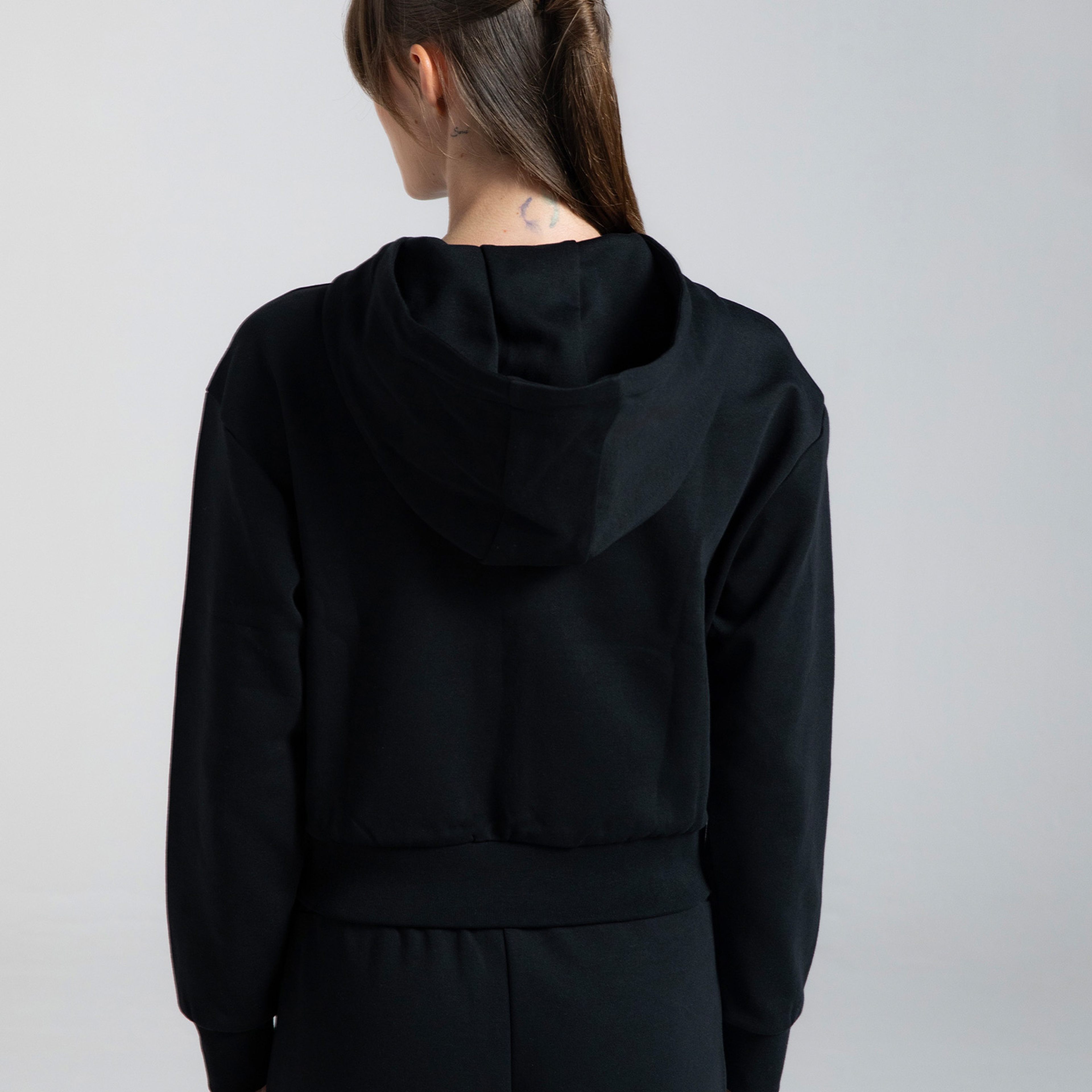 Kappa Kadın Siyah Sweatshirt