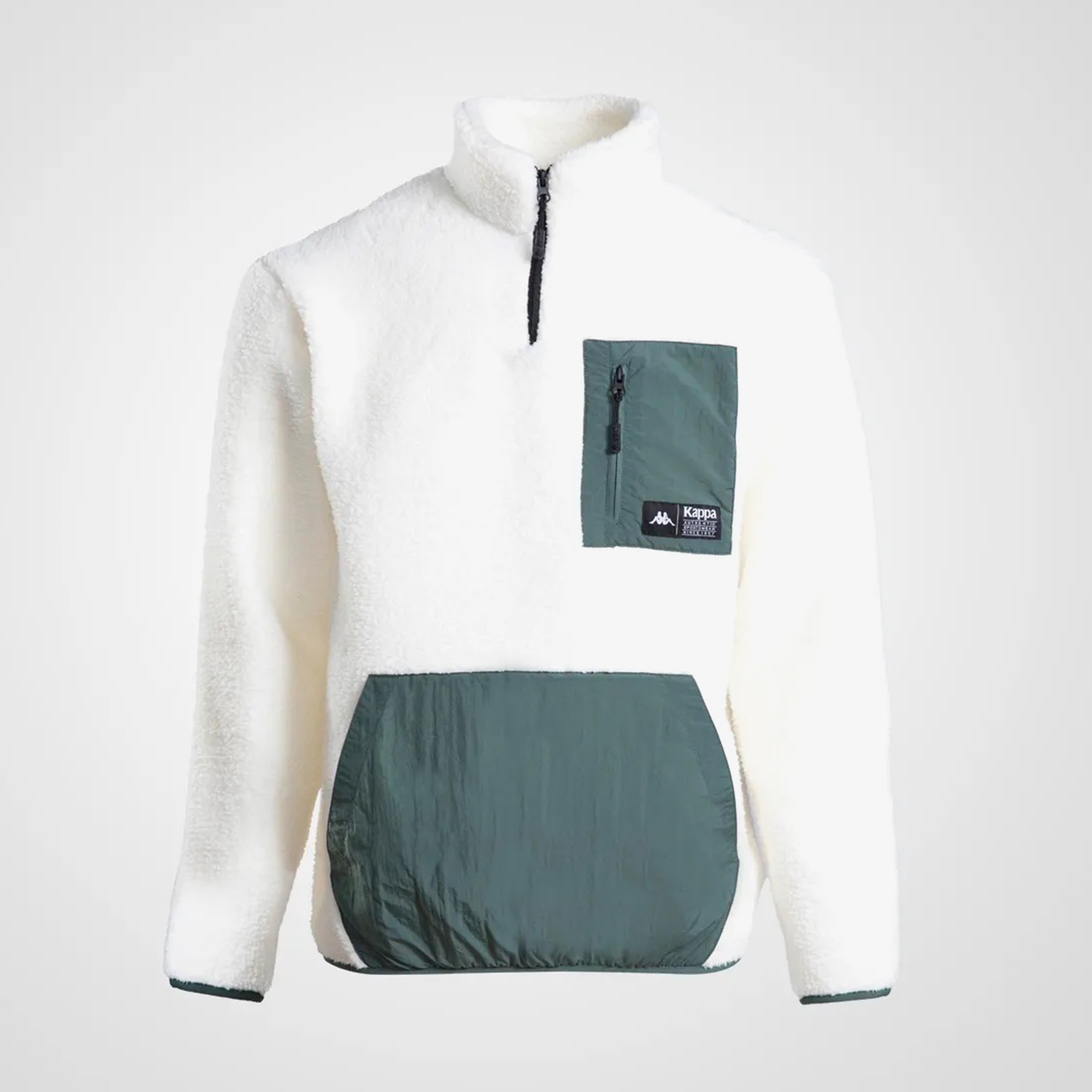 Kappa Erkek Beyaz Sweatshirt