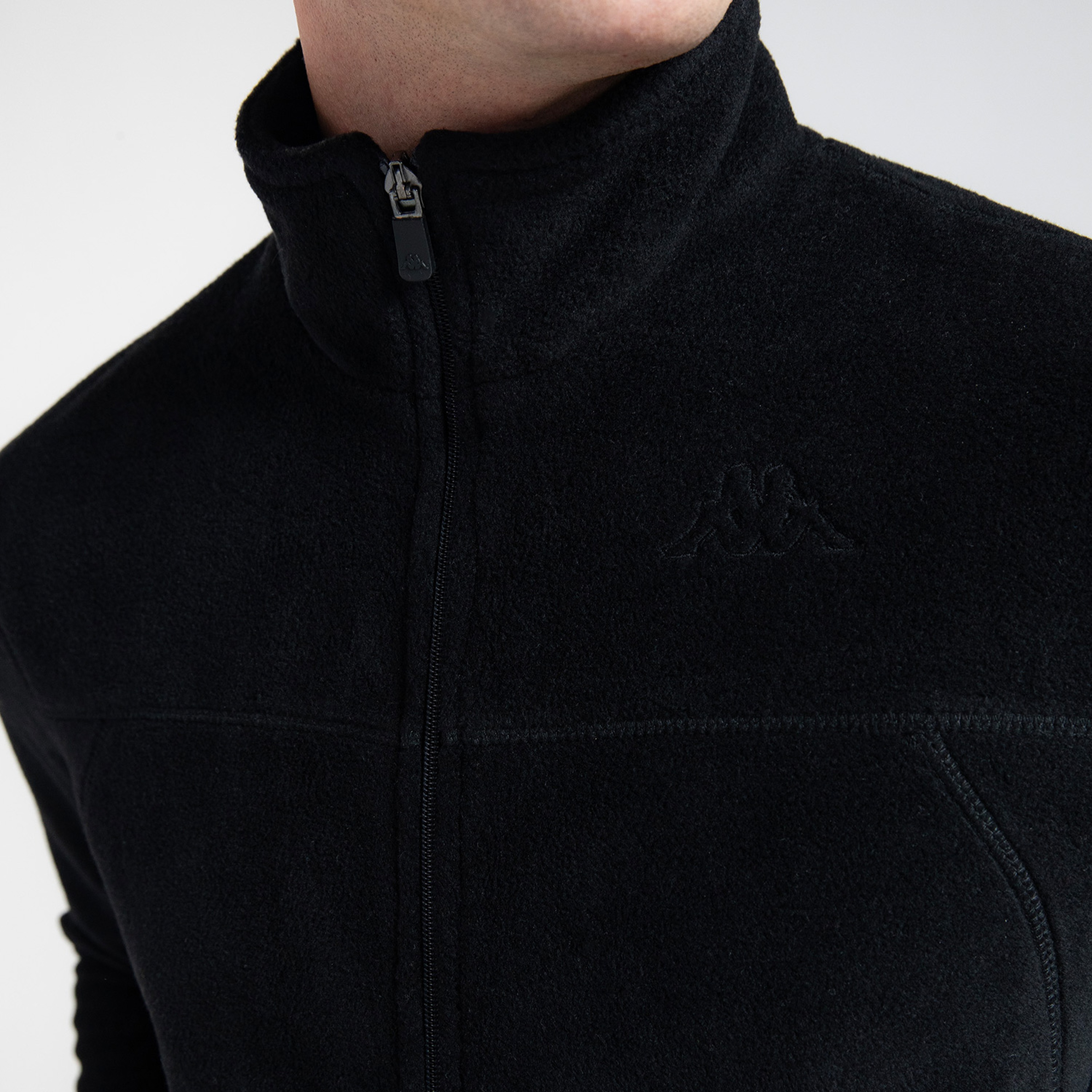 Kappa Erkek Siyah Sweatshirt