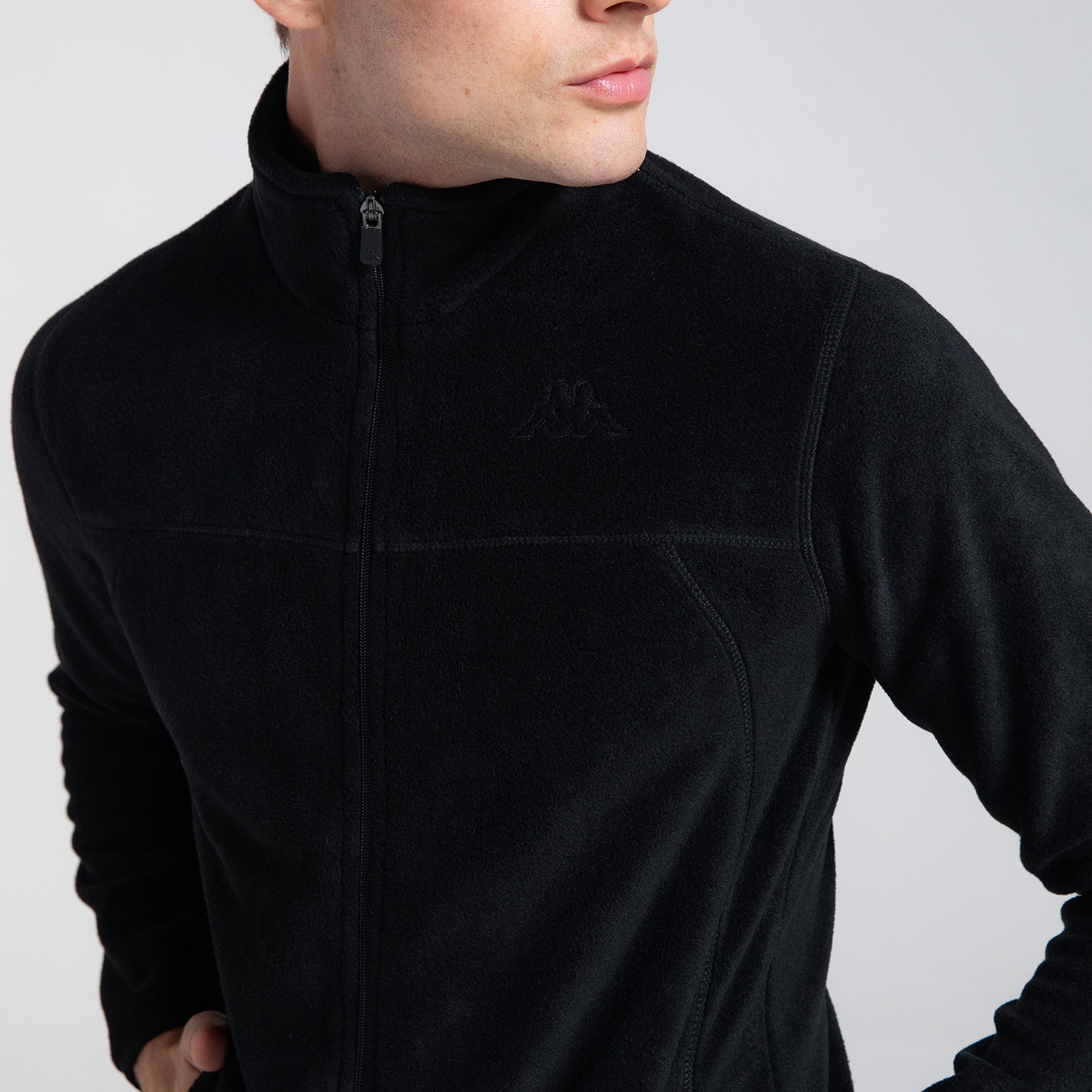 Kappa Erkek Siyah Sweatshirt