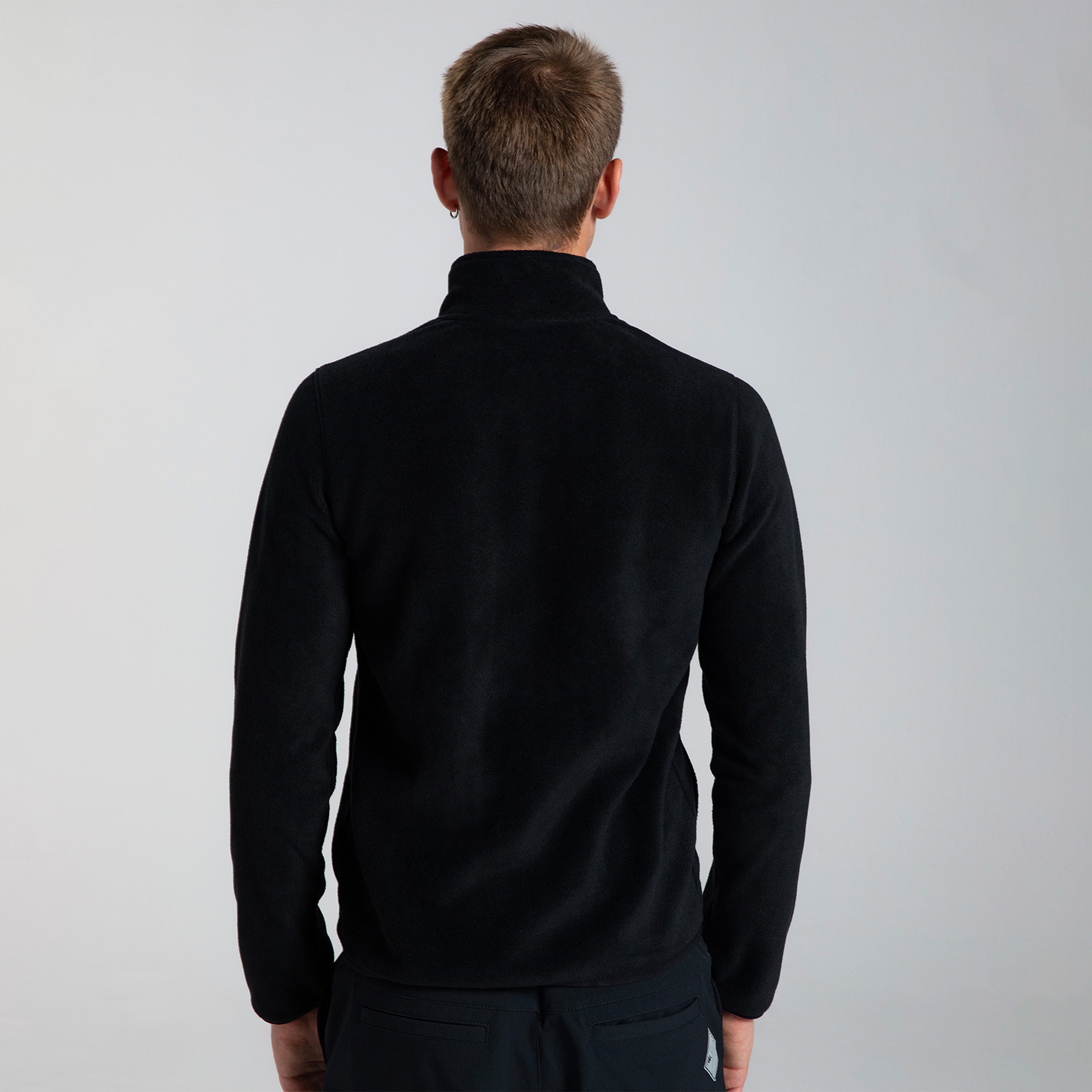 Kappa Erkek Siyah Sweatshirt