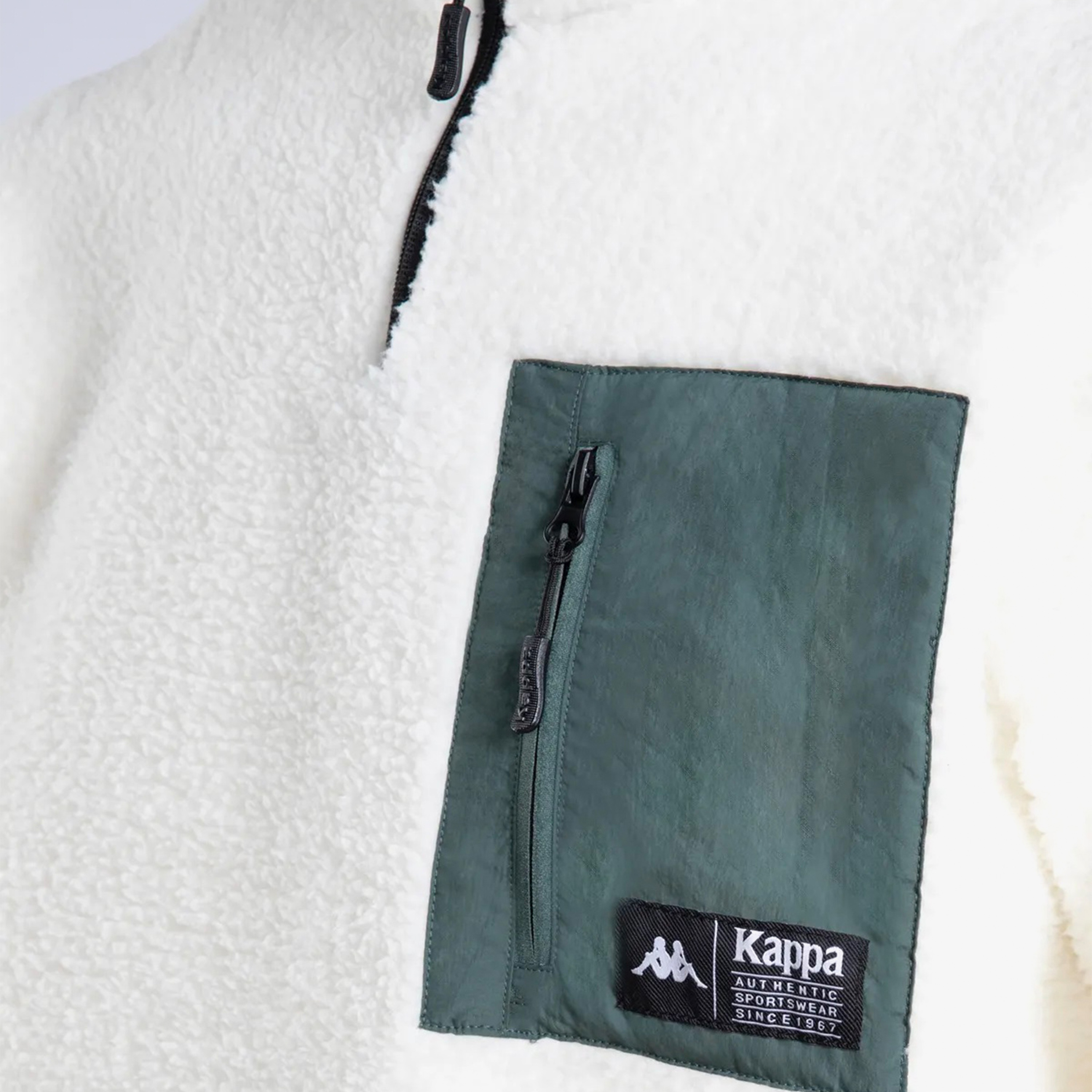 Kappa Erkek Beyaz Sweatshirt