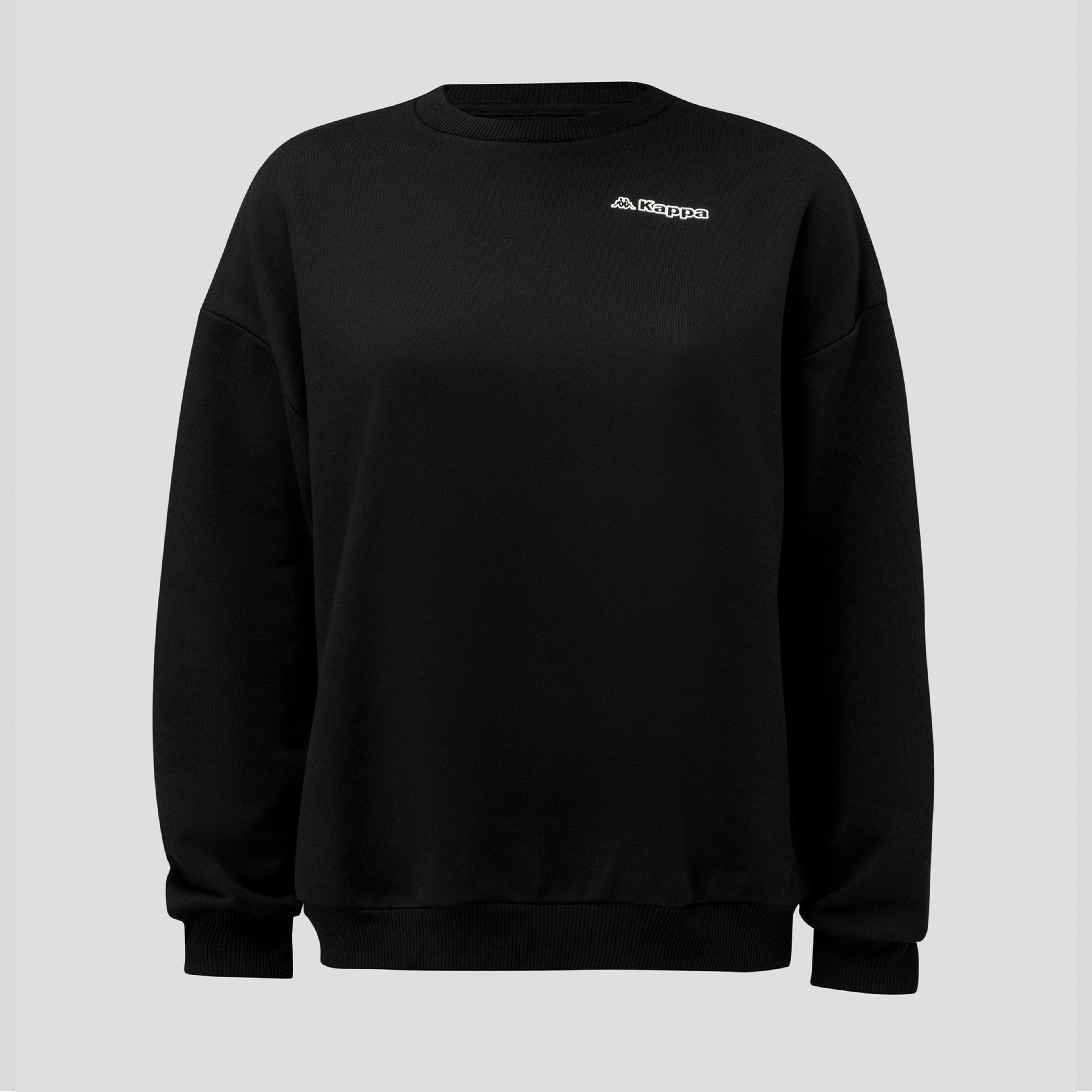 Kappa Kadın Siyah Sweatshirt