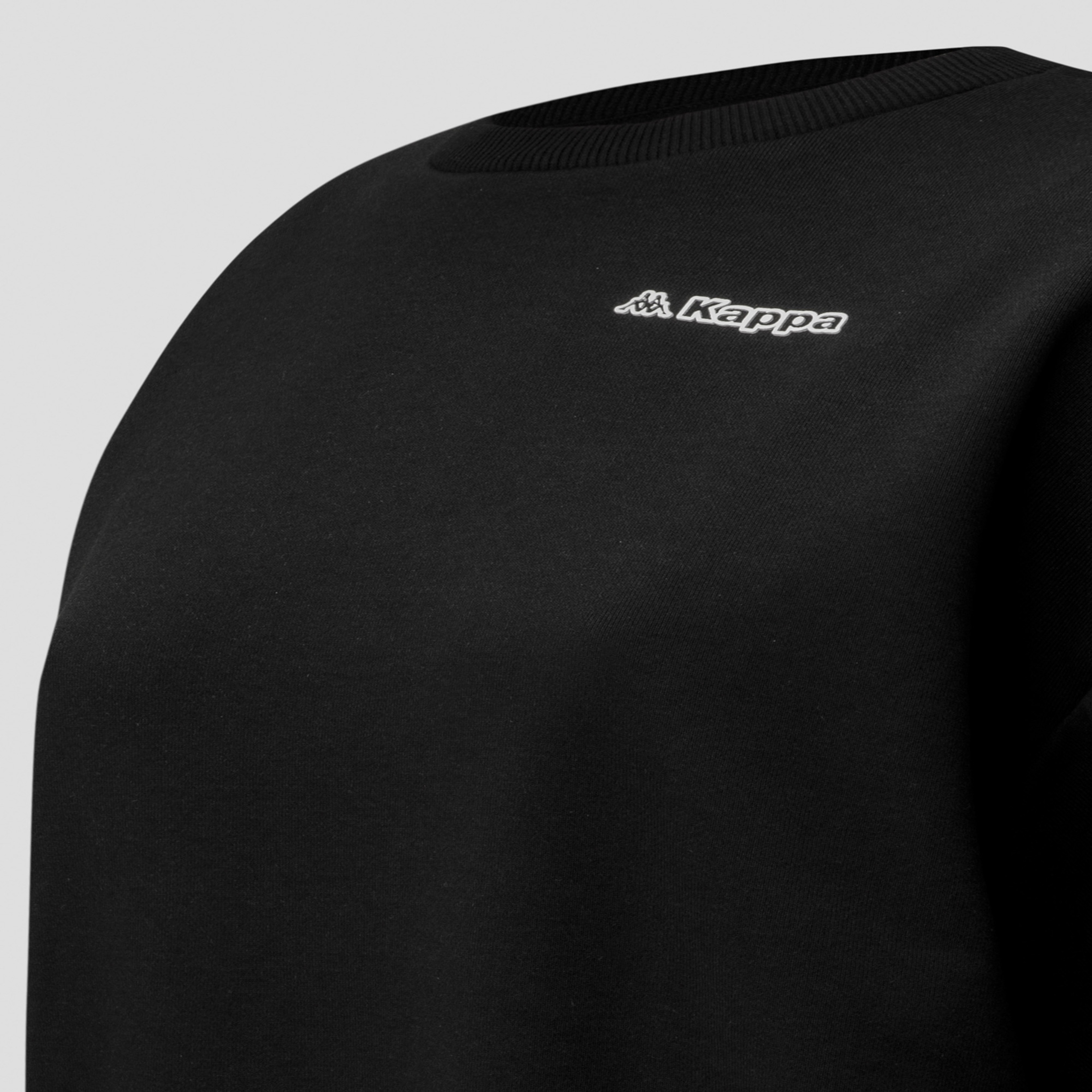 Kappa Kadın Siyah Sweatshirt