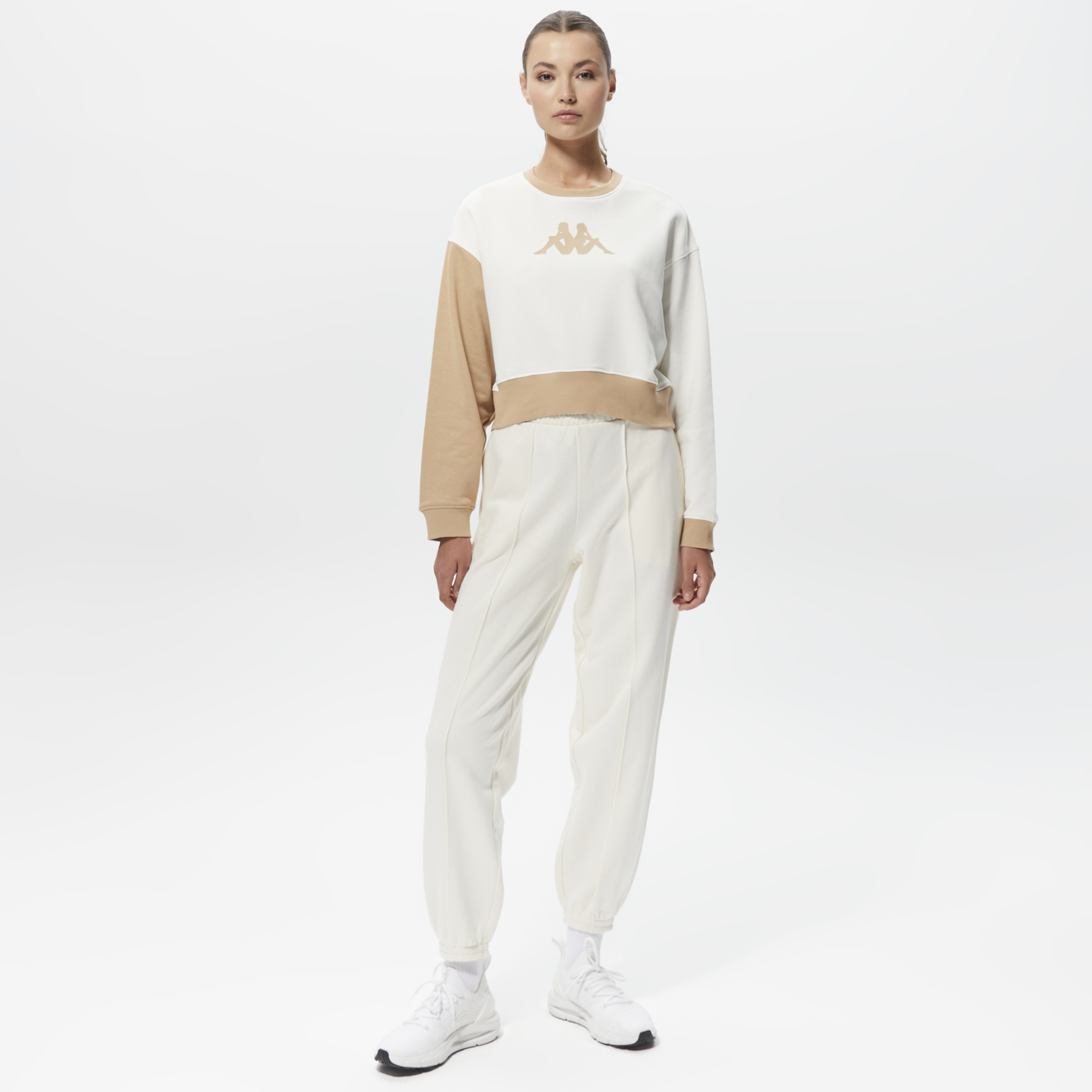 Kappa Kadın Bej Sweatshirt