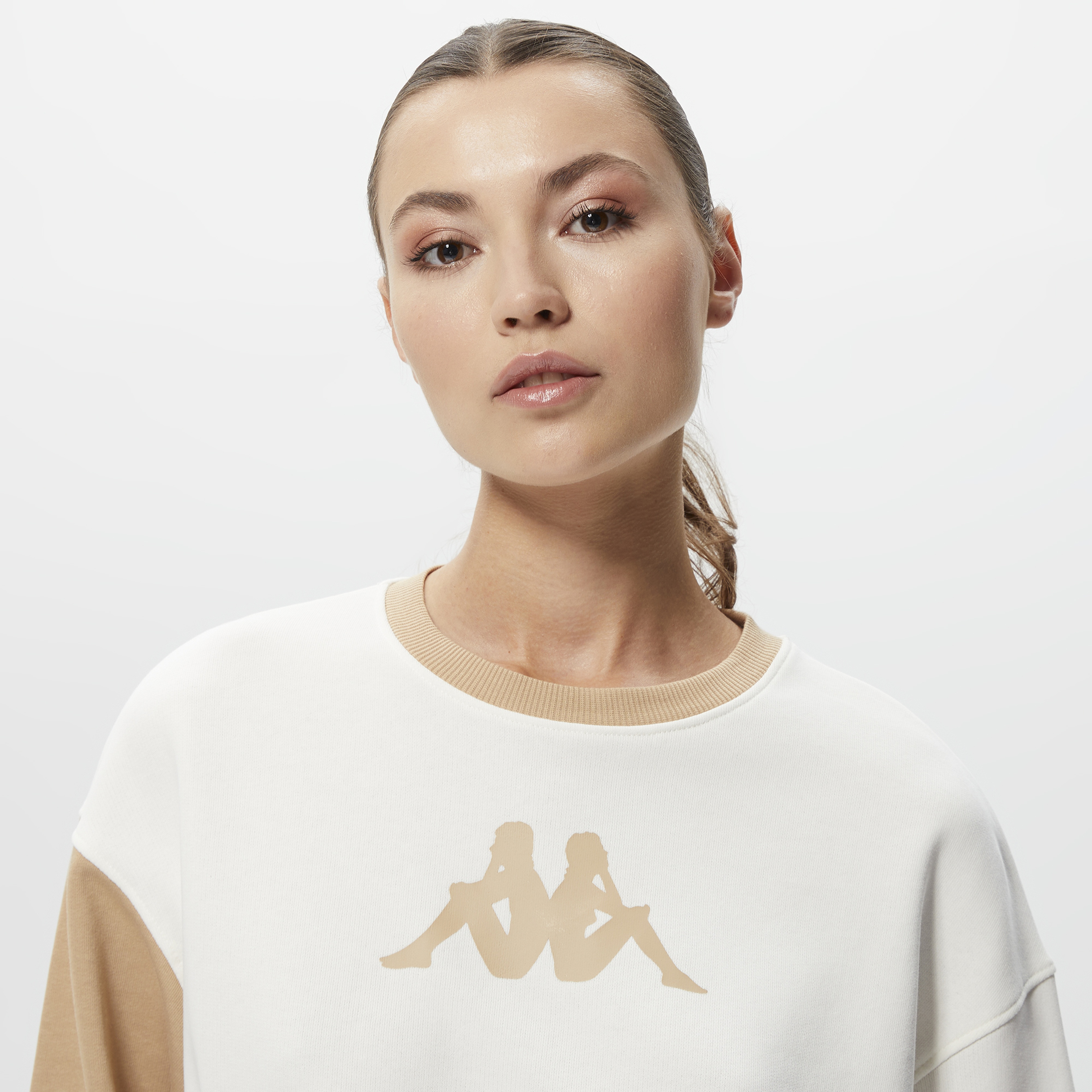 Kappa Kadın Bej Sweatshirt