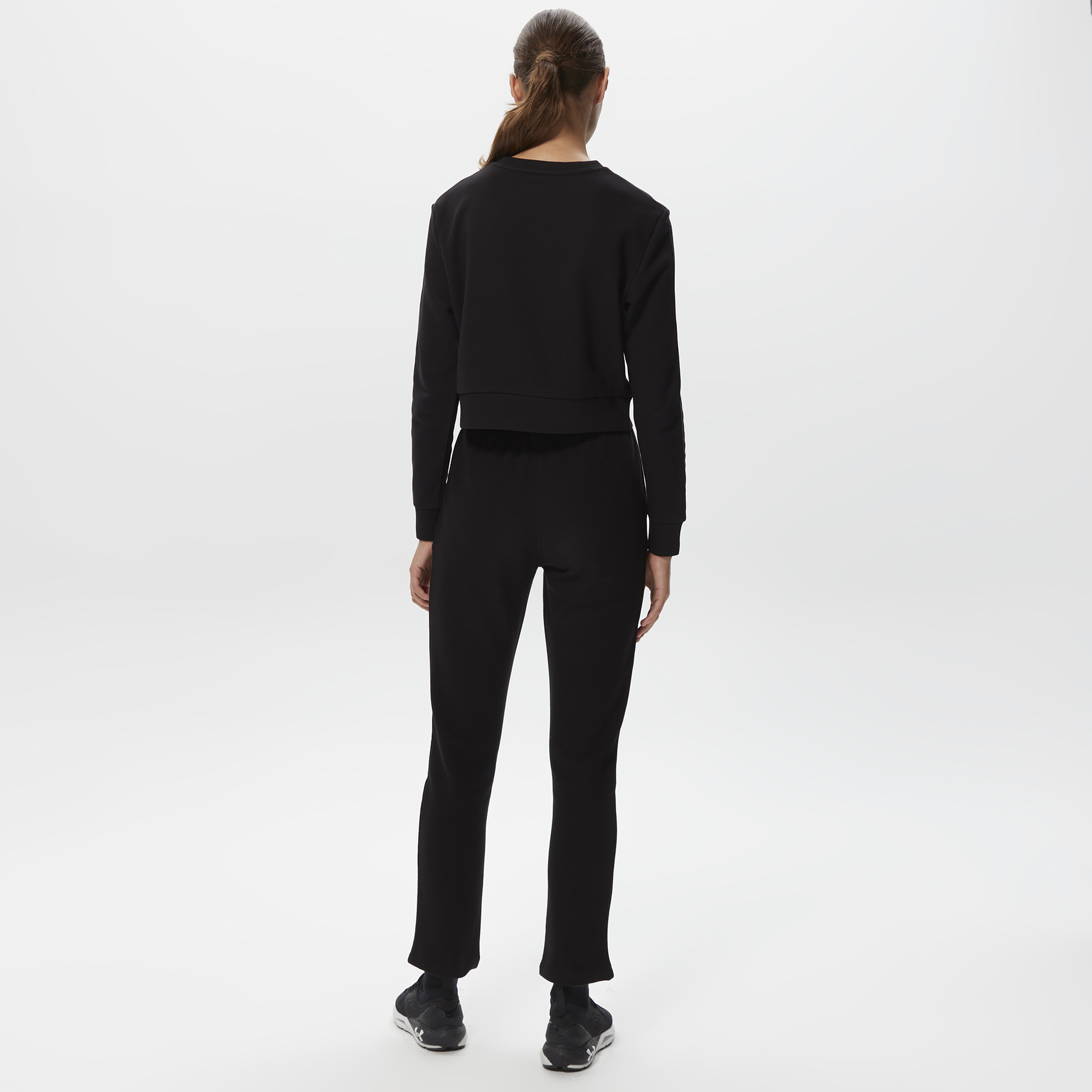 Kappa Kadın Siyah Sweatshirt