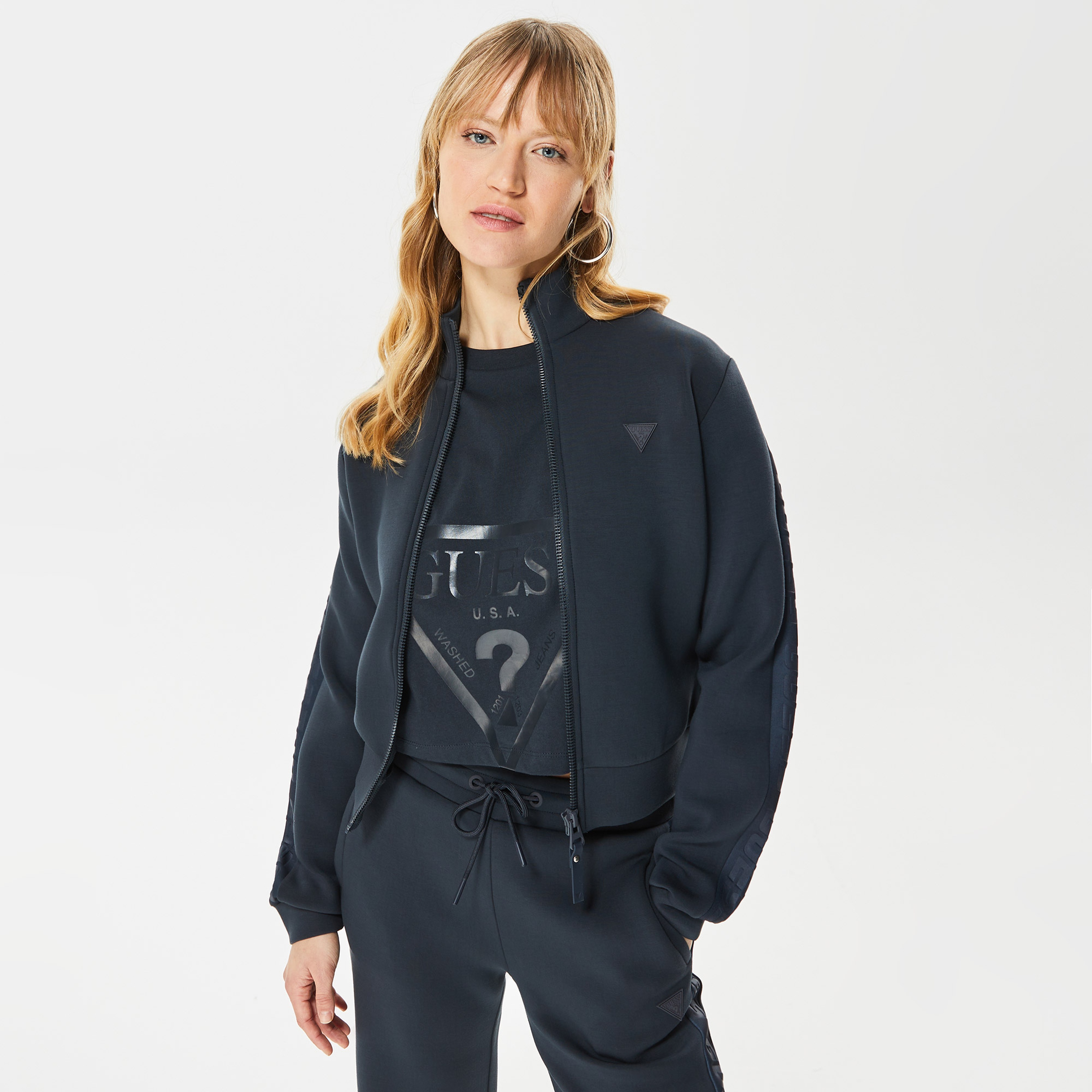 Guess Kadın Antrasit Sweatshirt