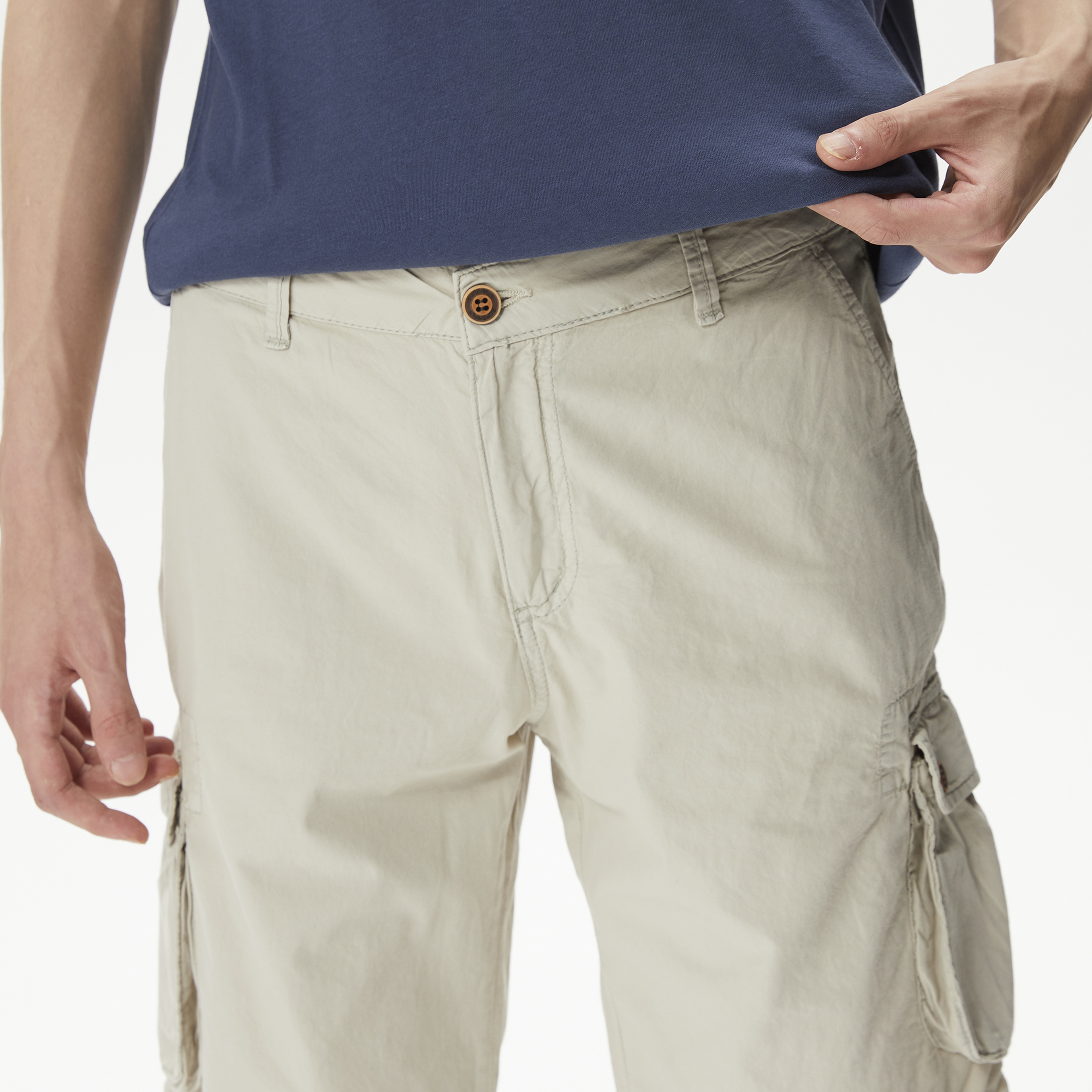 Superfly Erkek Bej Şort