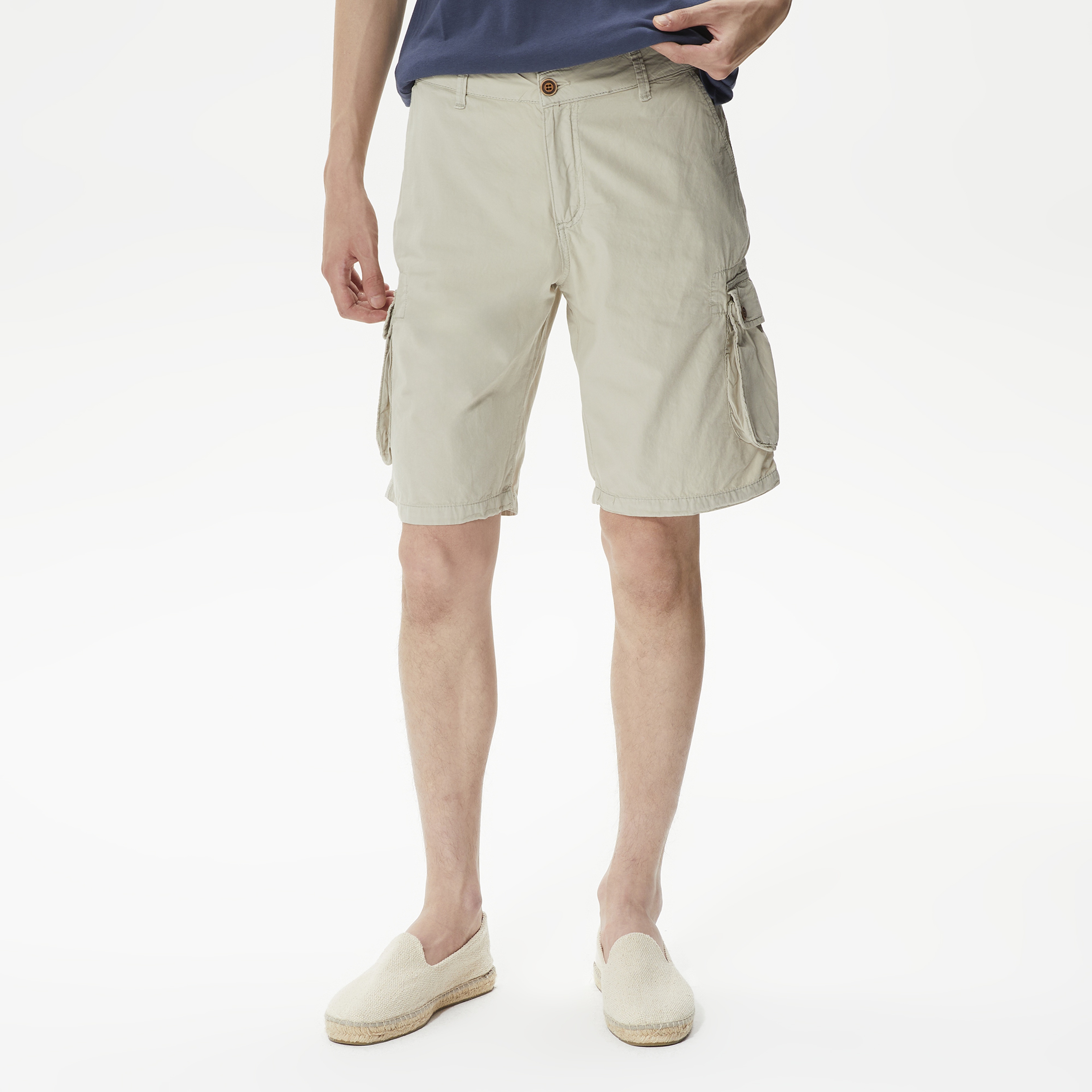 Superfly Erkek Bej Şort