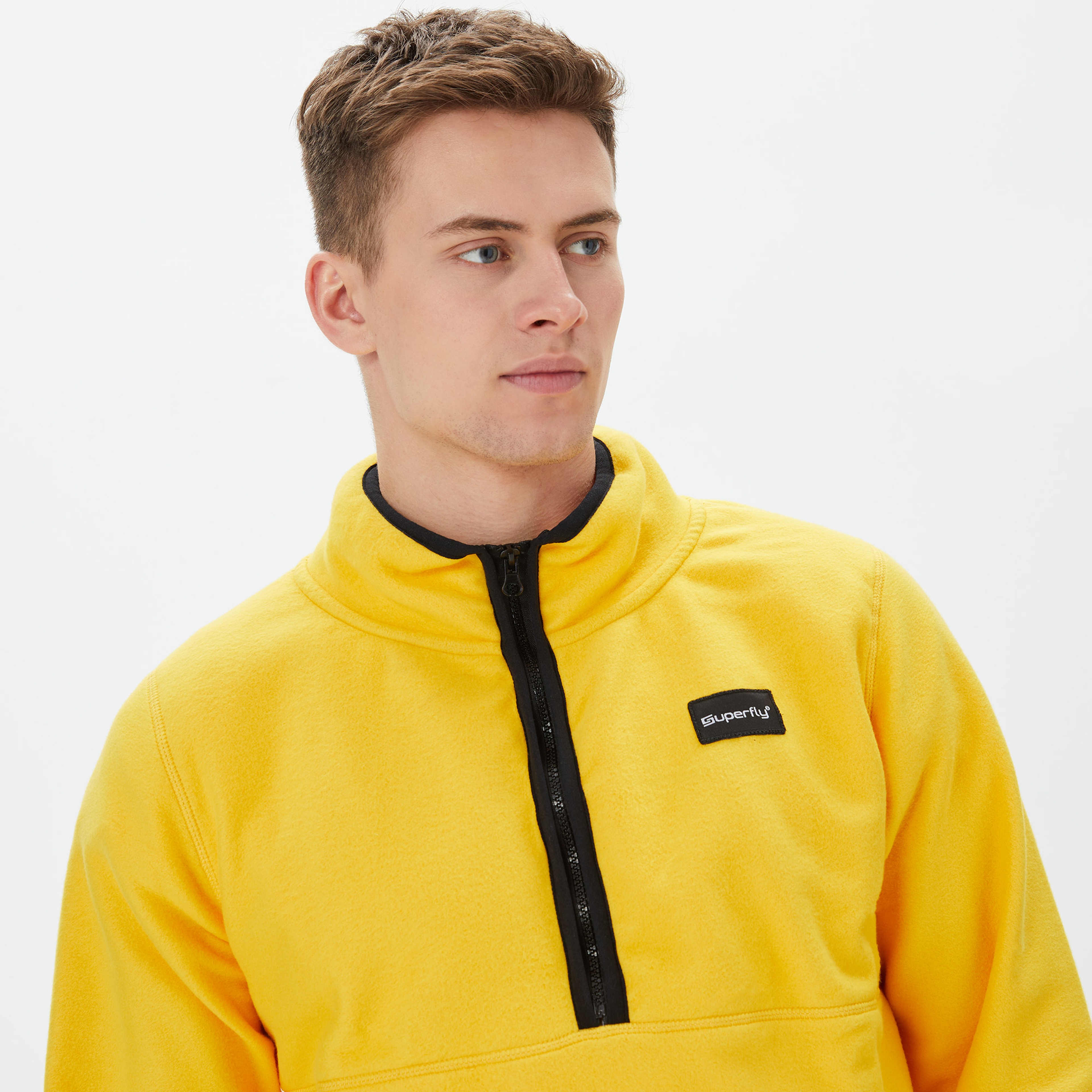 Superfly Erkek Sarı Sweatshirt