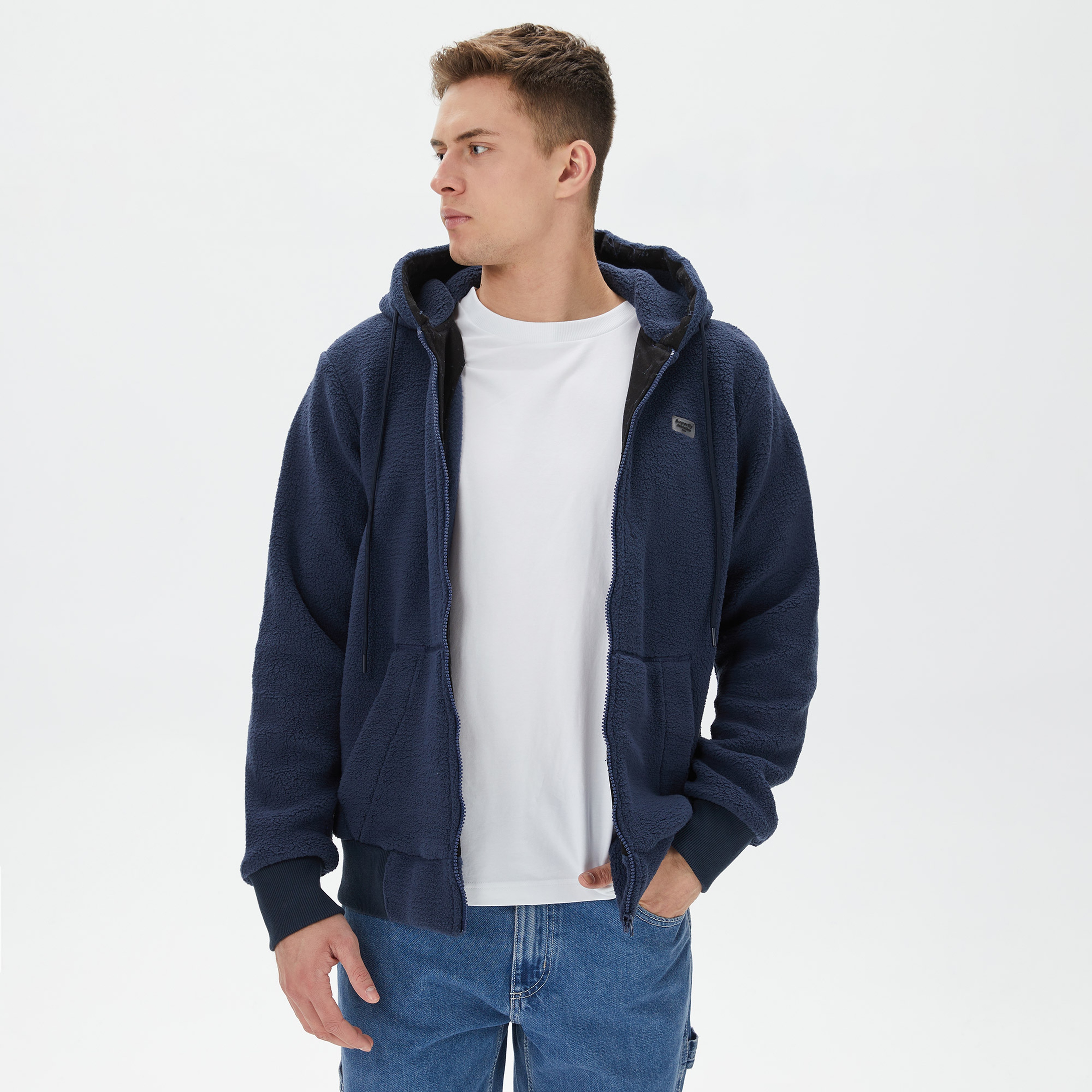 Superfly Erkek Mavi Sweatshirt
