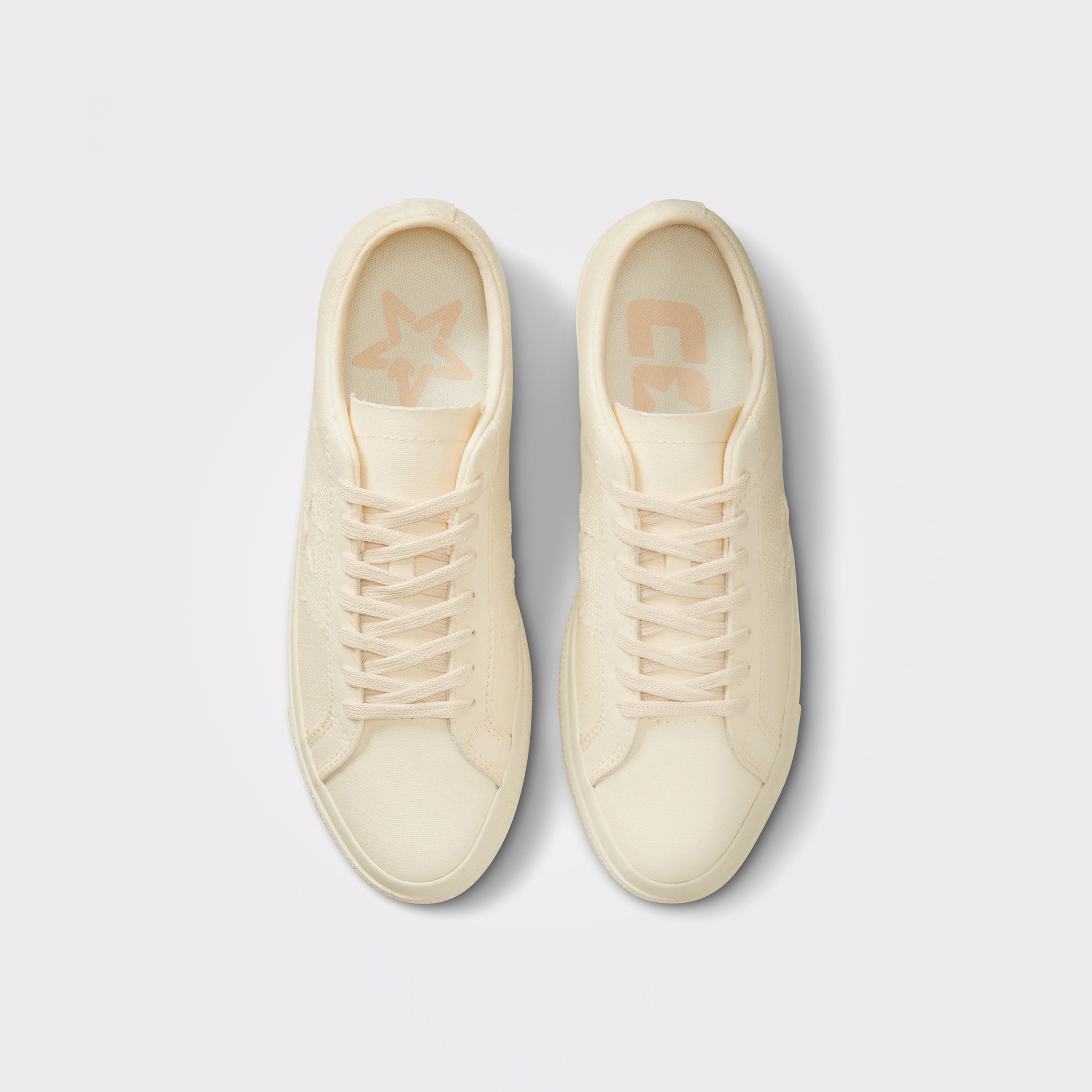 Converse One Star Pro Herringbone Unisex Krem Sneaker