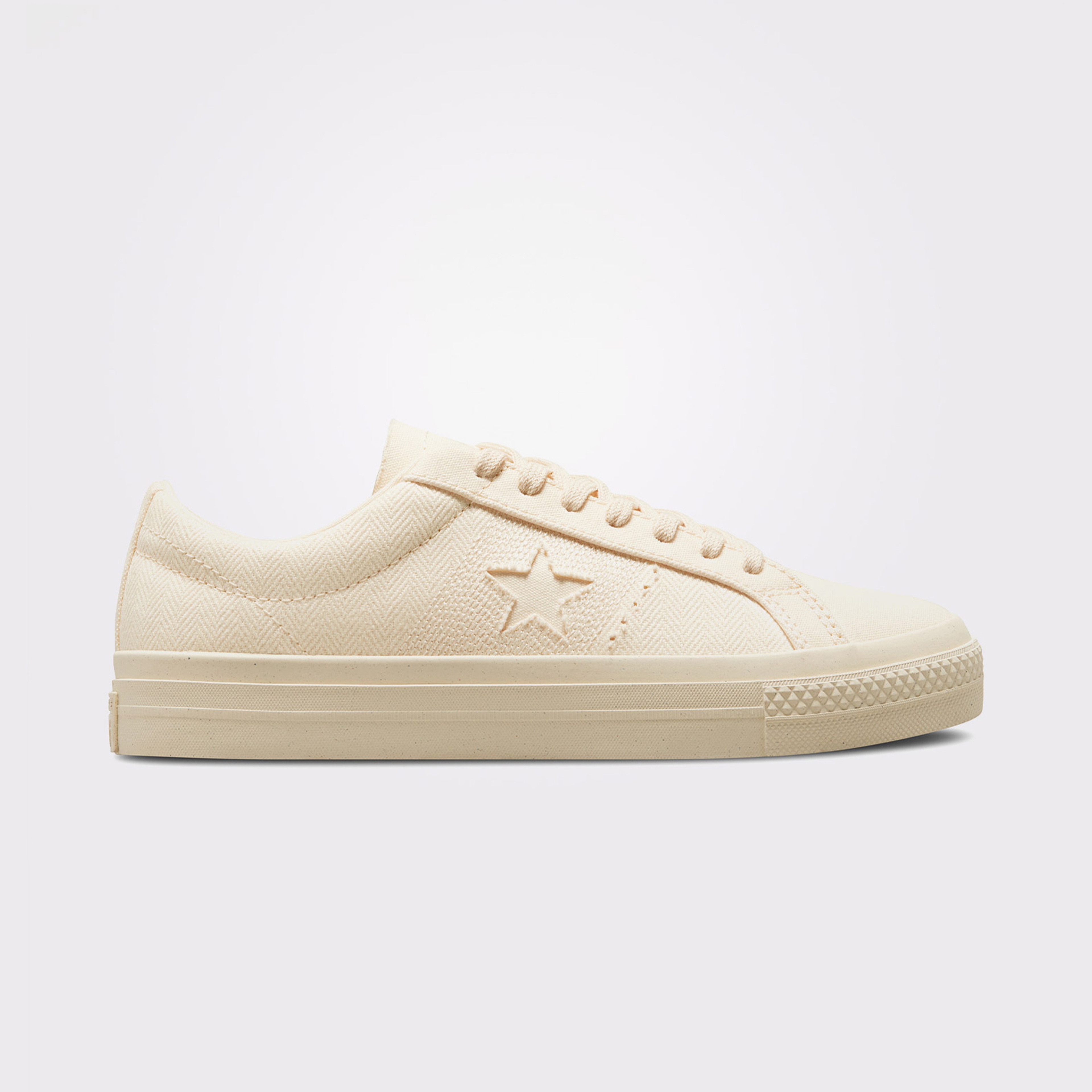 Converse One Star Pro Herringbone Unisex Krem Sneaker