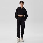 Soon To Be Announced Black Line Kadın Siyah Hoodie