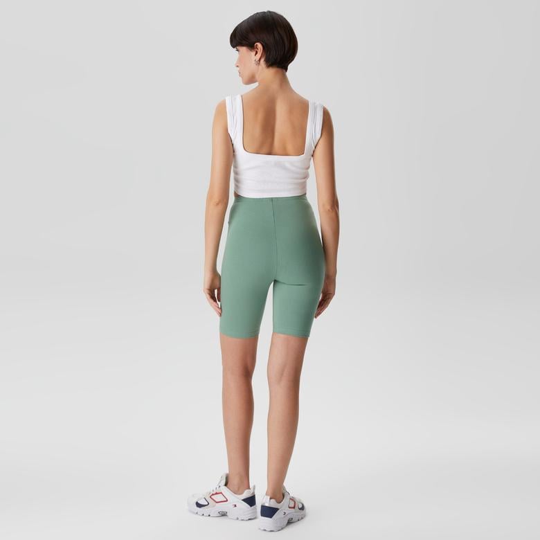 Soon To Be Announced Logo Kadın Yeşil Tayt