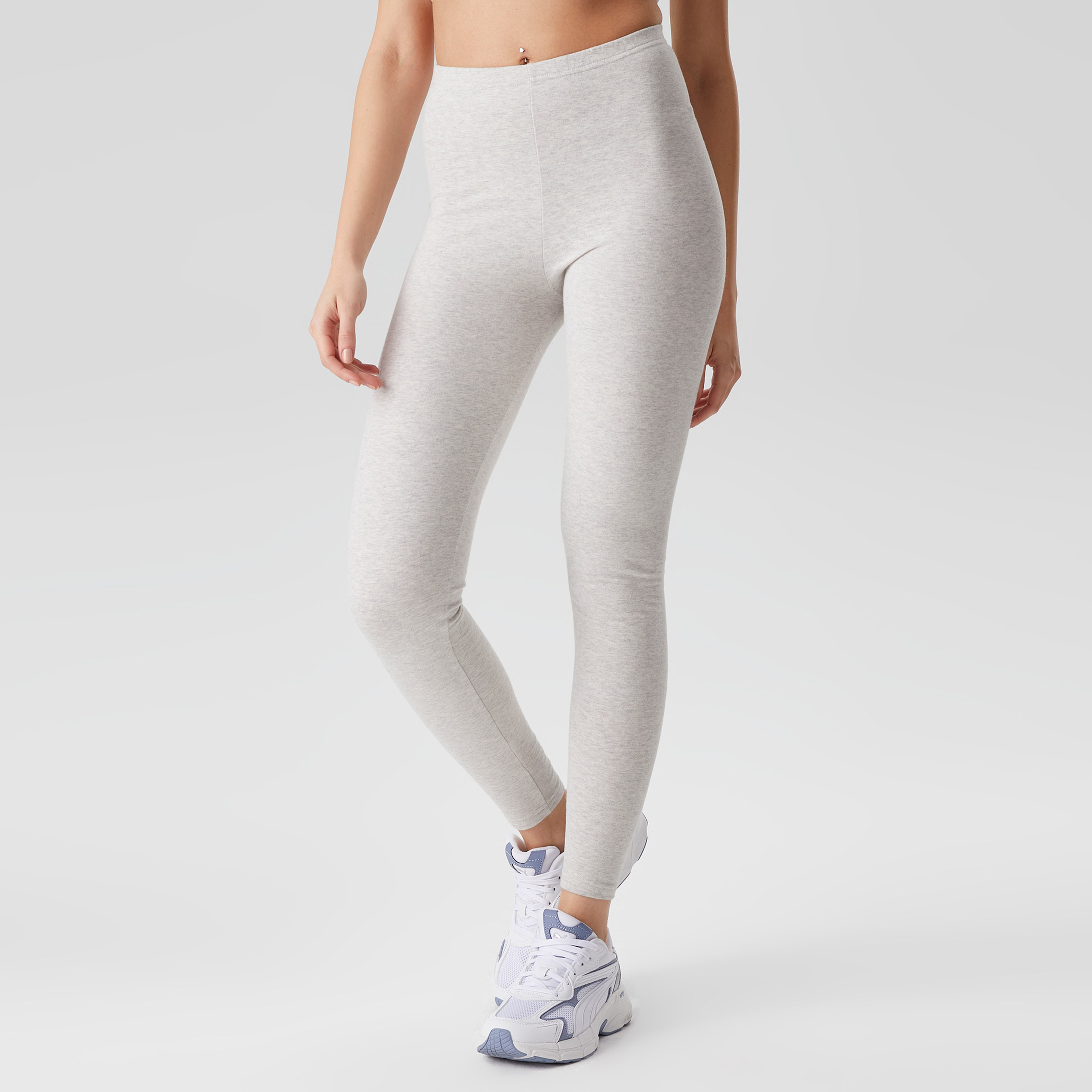 Soon To Be Announced Leggings Kadın Gri Tayt