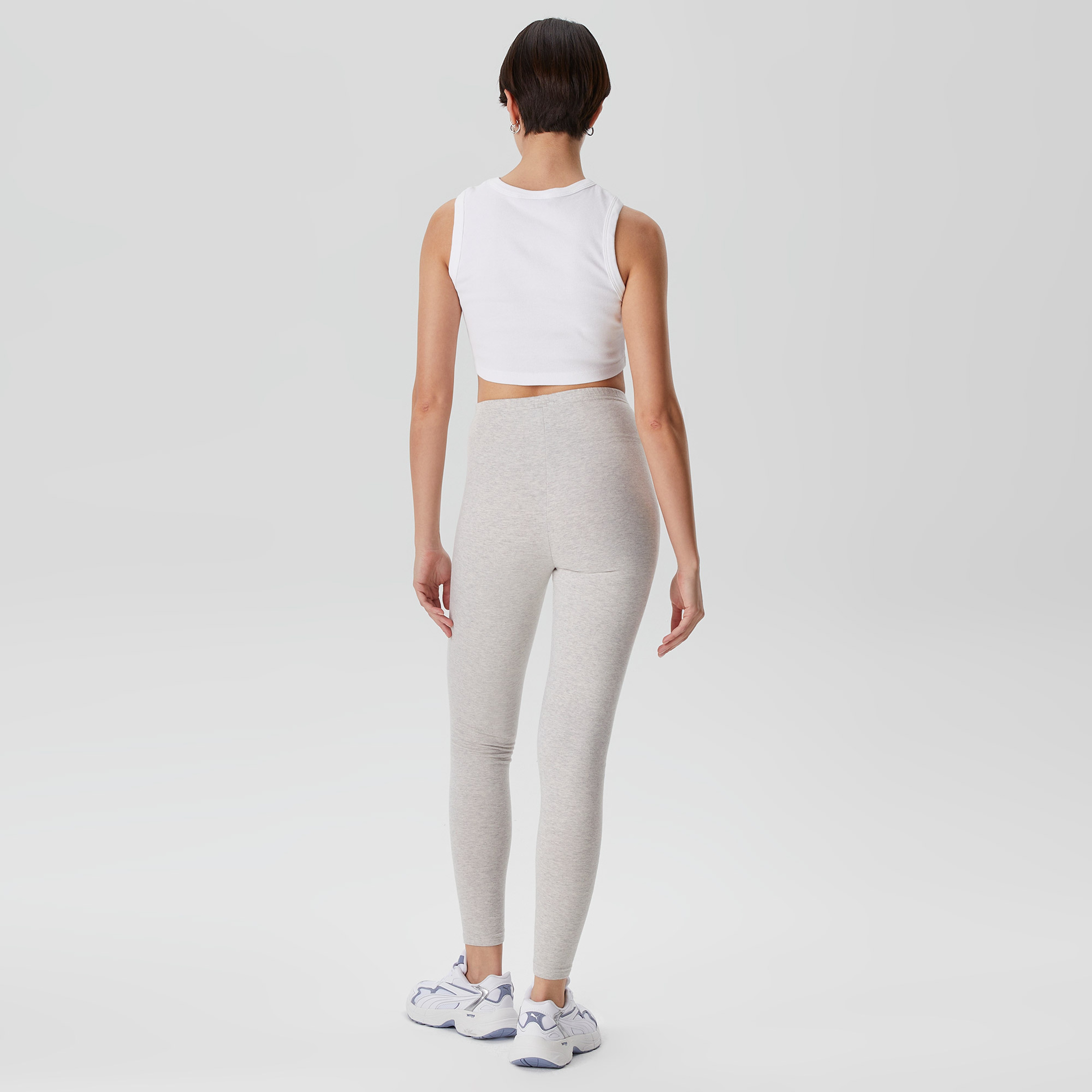 Soon To Be Announced Leggings Kadın Gri Tayt