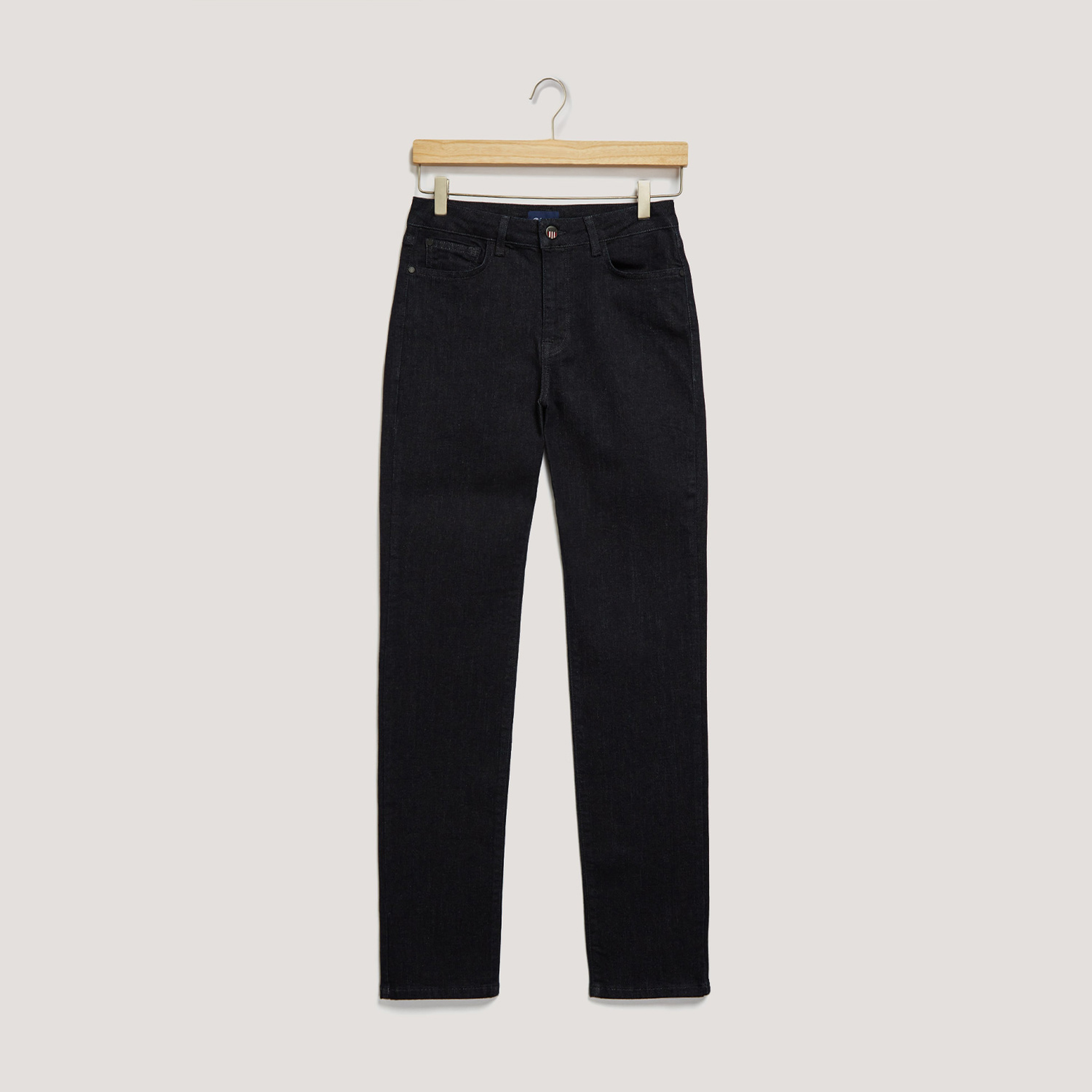 GANT Kadın Lacivert Straight Fit Pantolon