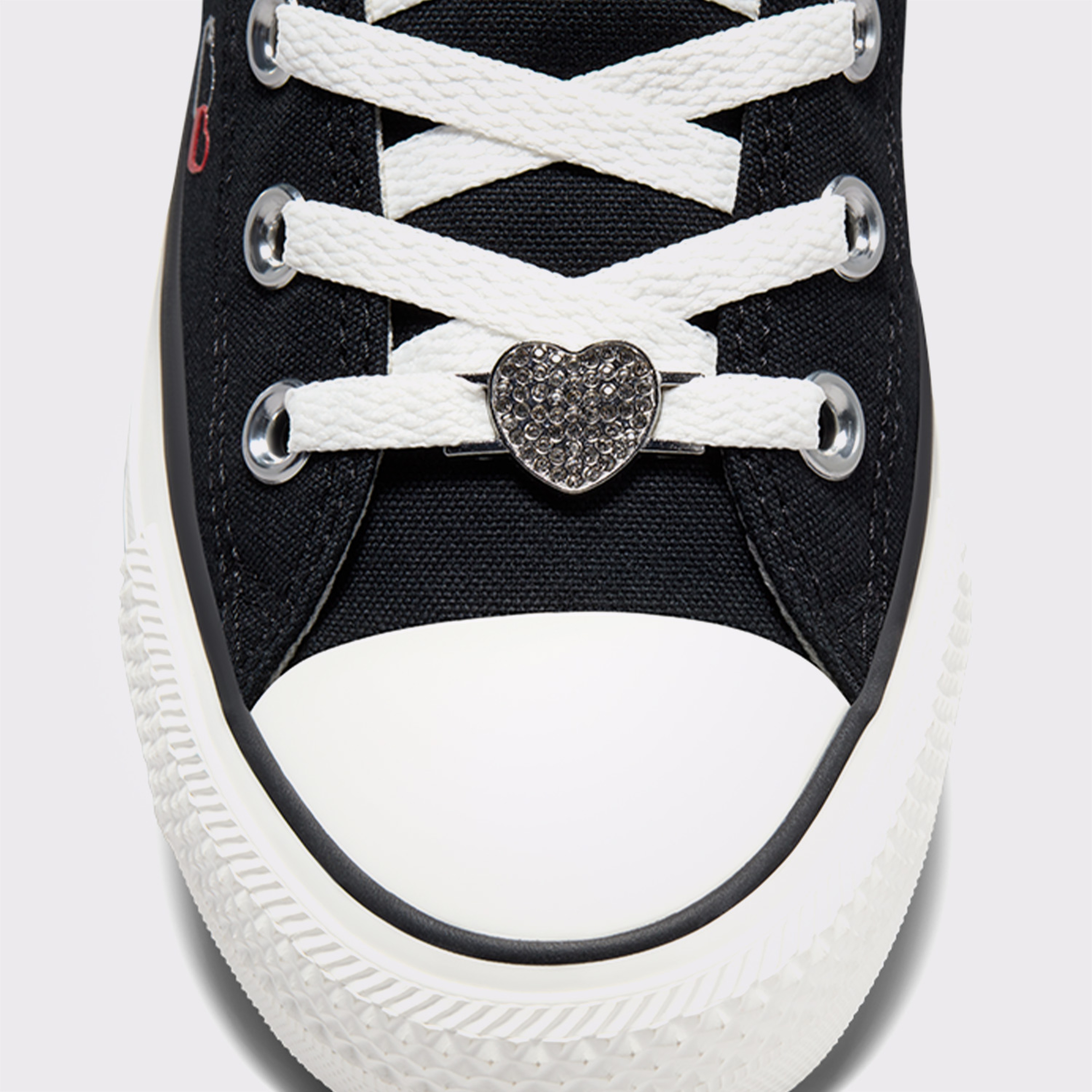 Converse Chuck Taylor All Star Y2K Heart Kadın Siyah Sneaker