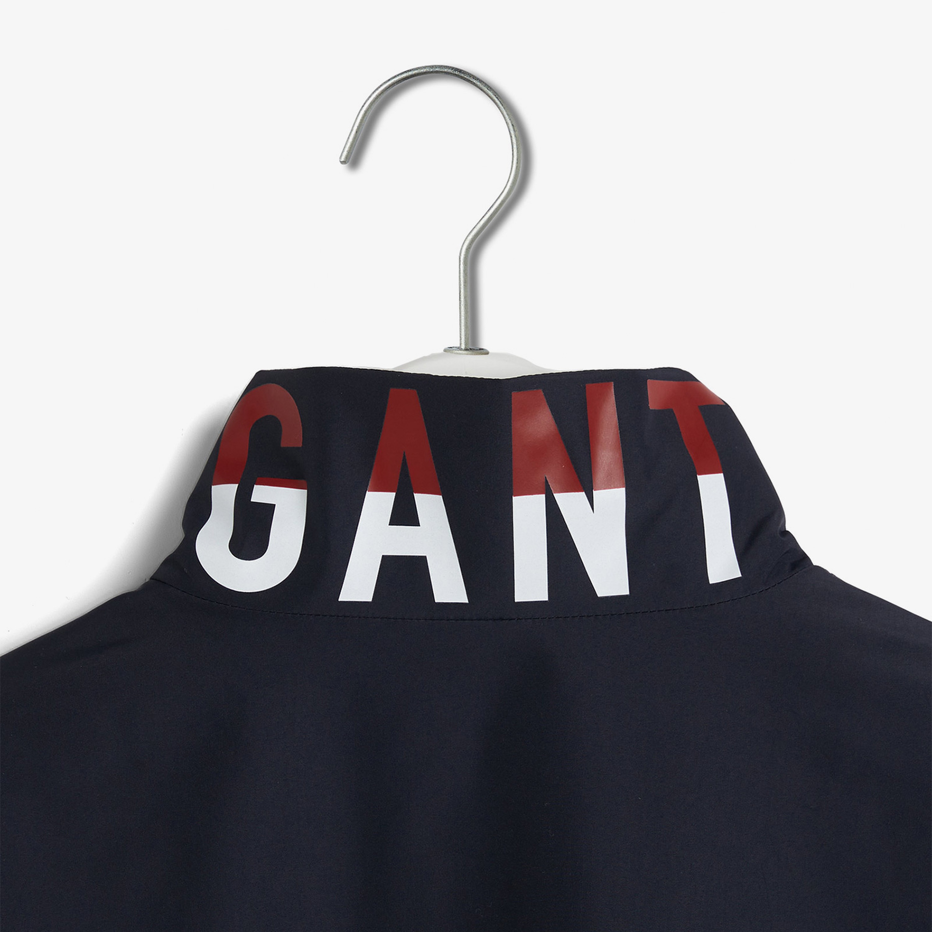 GANT Erkek Lacivert Dik Yaka Logolu Ceket