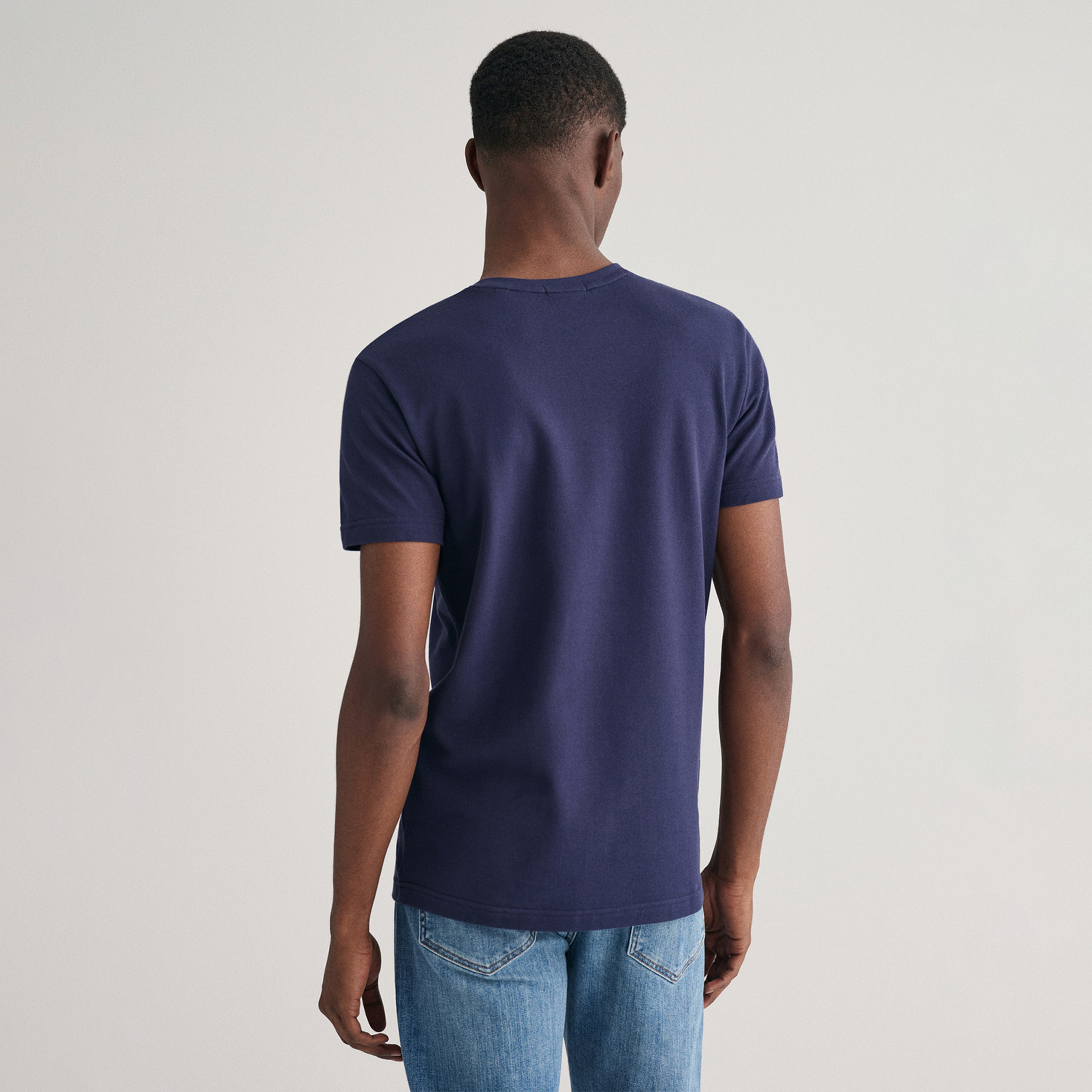 Gant Erkek Lacivert T-Shirt