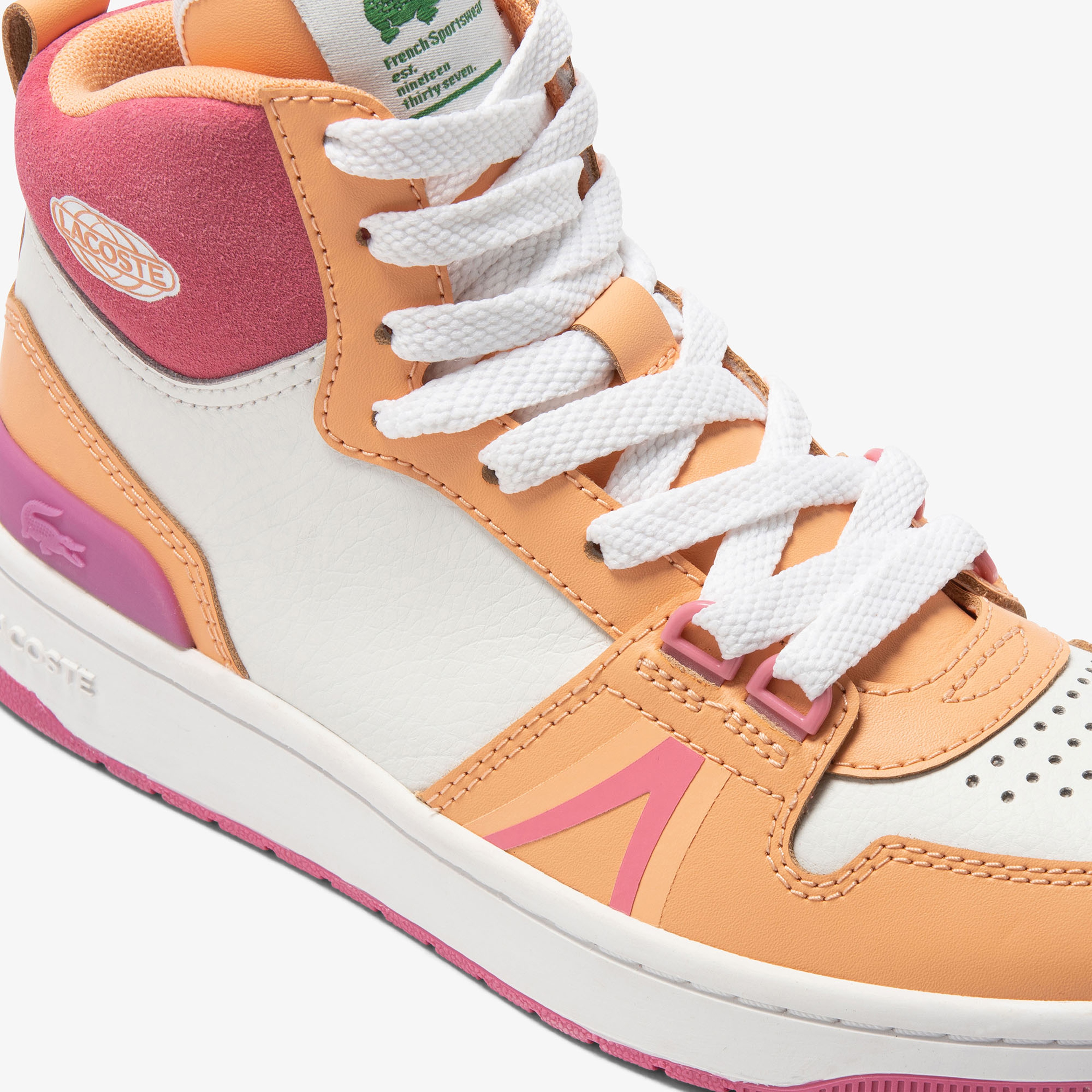 L001 Mid Kadın Beyaz Sneaker