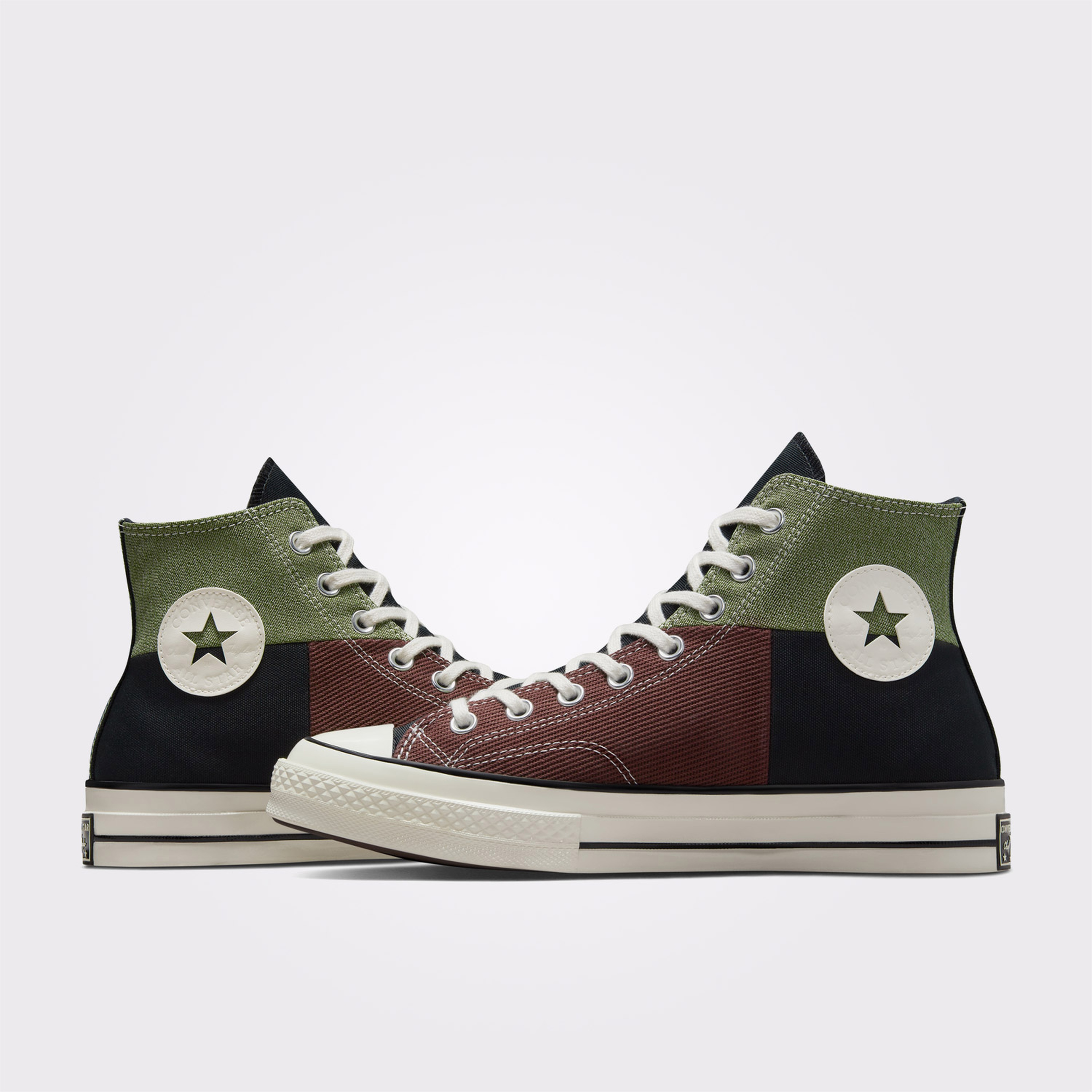 Converse Chuck 70 Crafted Patchwork Unisex Siyah Sneaker