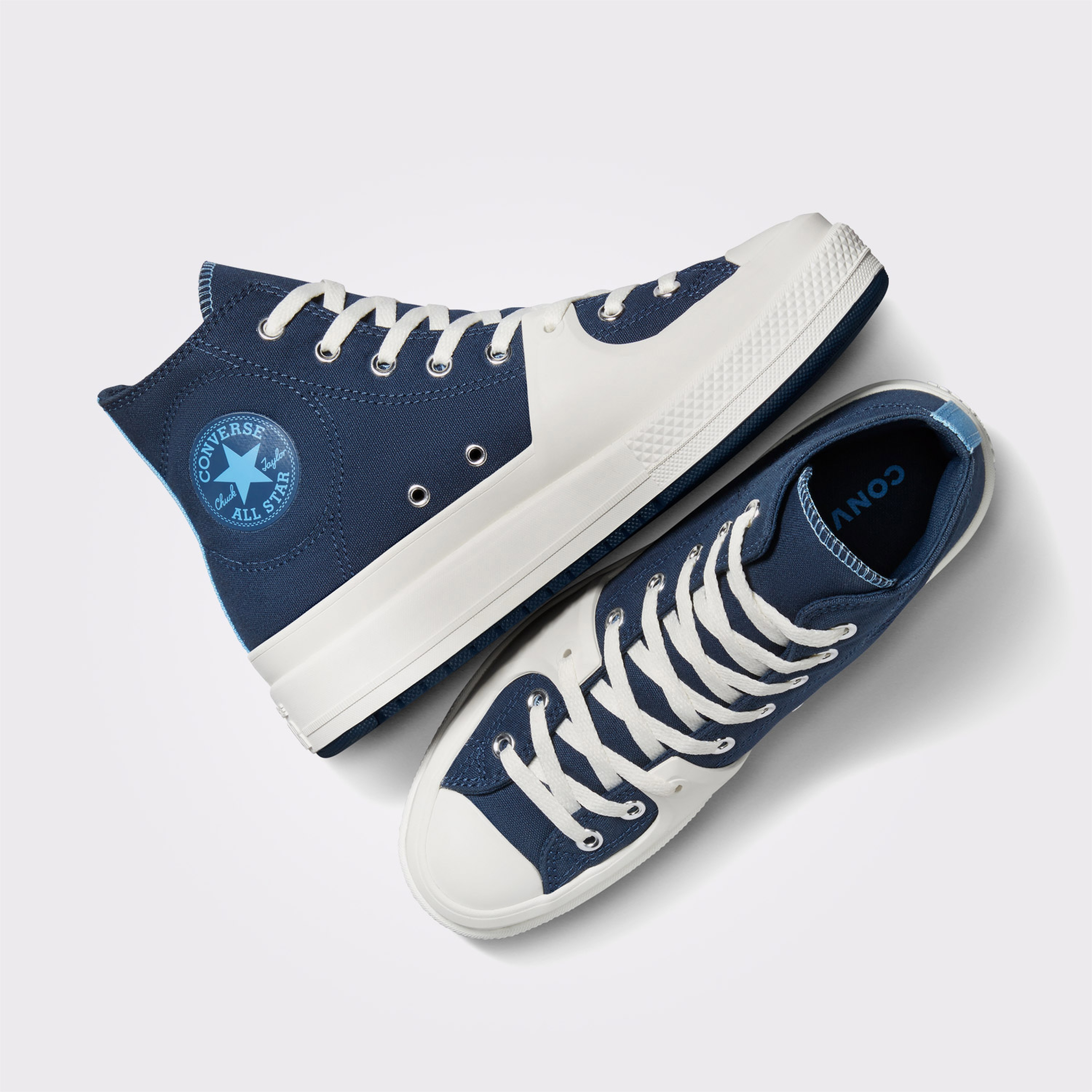 Converse Chuck Taylor All Star Construct Sport Remastered Unisex Lacivert Sneaker