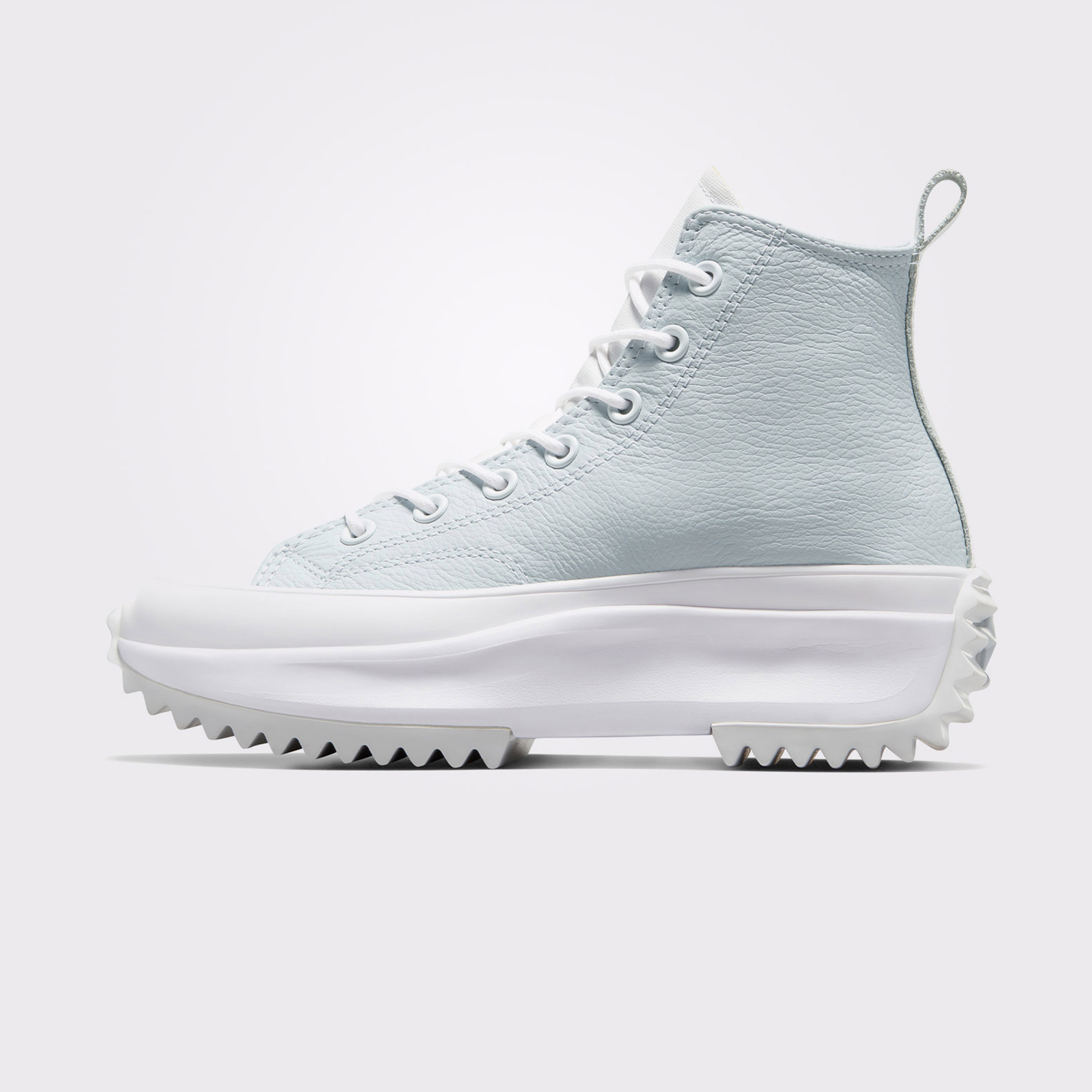 Converse Run Star Hike Utility Leather Platform Unisex Beyaz Sneaker