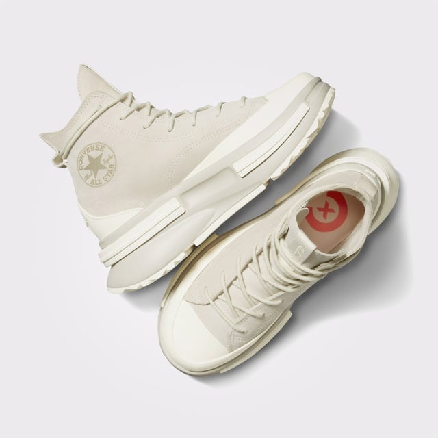 Converse Converse Run Star Legacy Cx Platform Mono Suede Unisex Krem Sneaker | Occasion Krem - 6. görsel