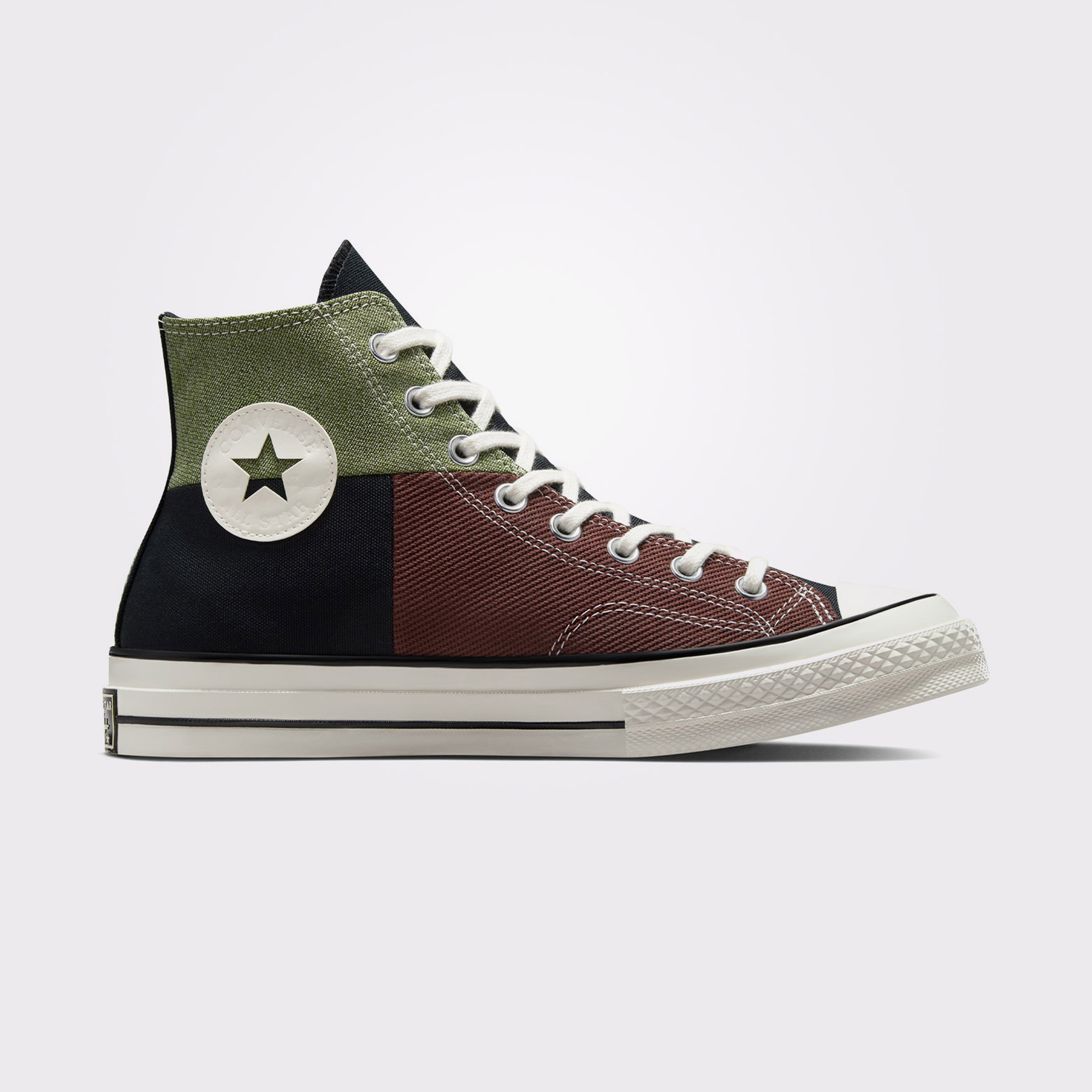 Converse Chuck 70 Crafted Patchwork Unisex Siyah Sneaker
