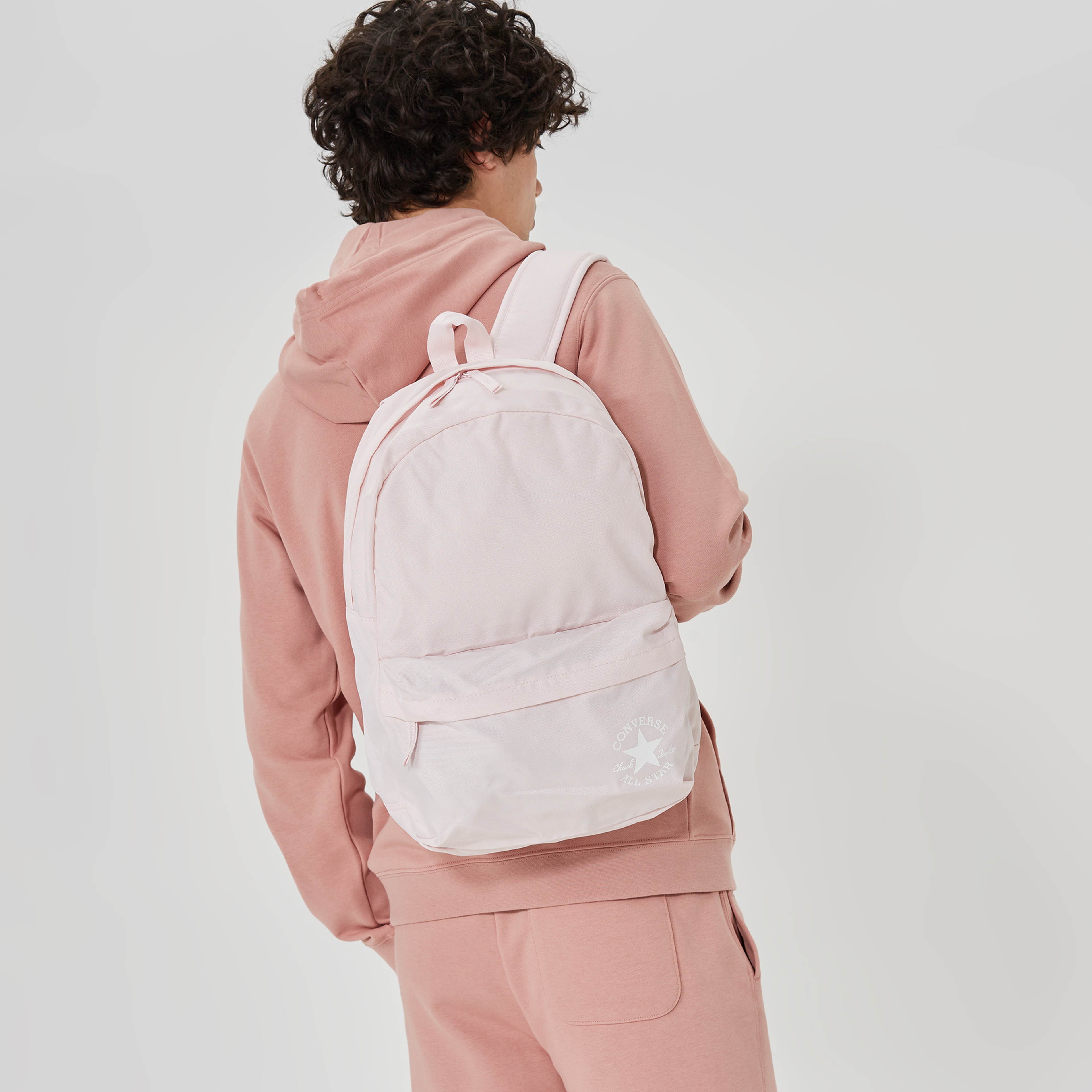 Converse All Star Chuck Patch Unisex Pembe Sırt Çantası