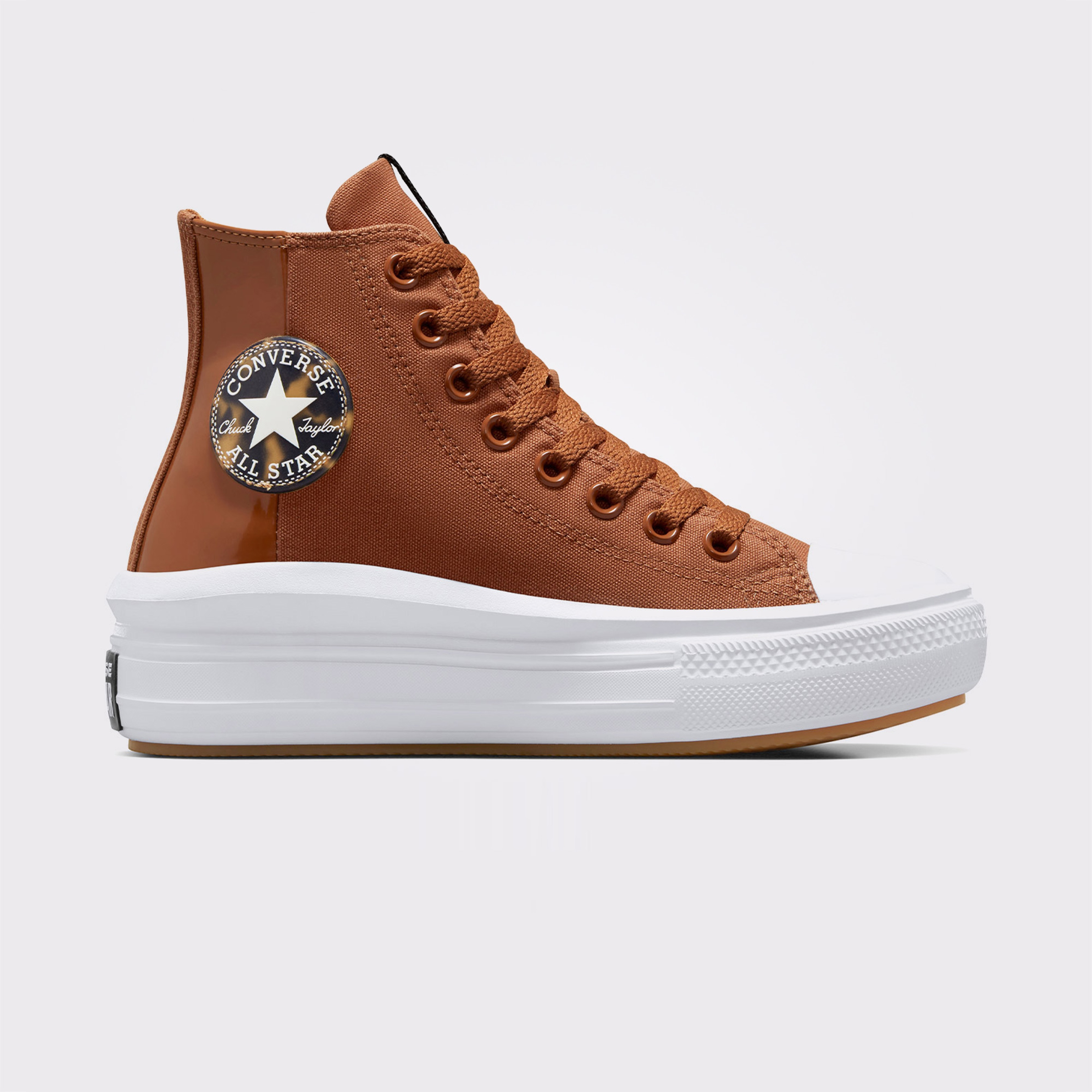 Converse Chuck Taylor All Star Move Platform Tortoise Kadın Kiremit Sneaker