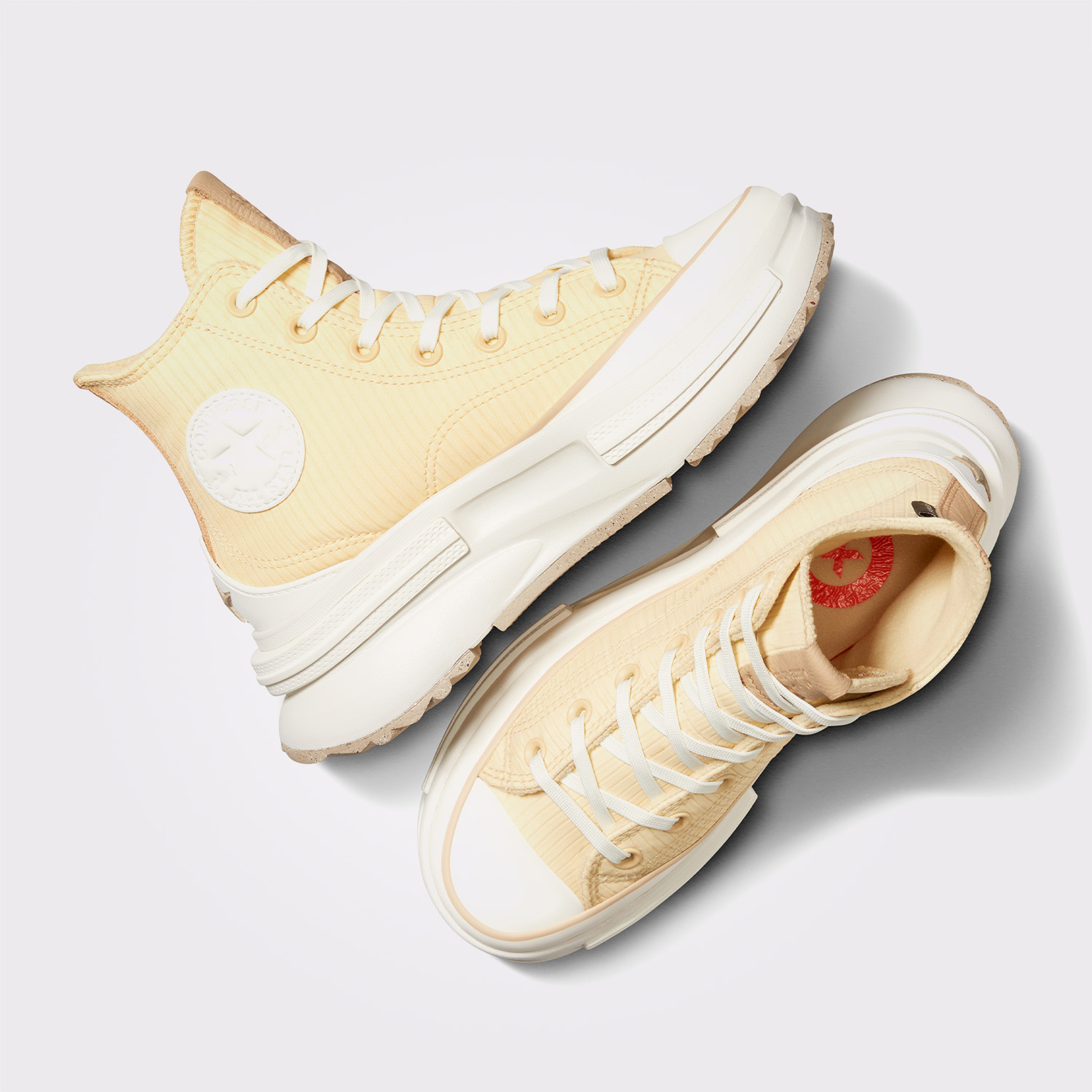 Converse Run Star Legacy Cx Platform Water-Repellent Unisex Sarı Sneaker