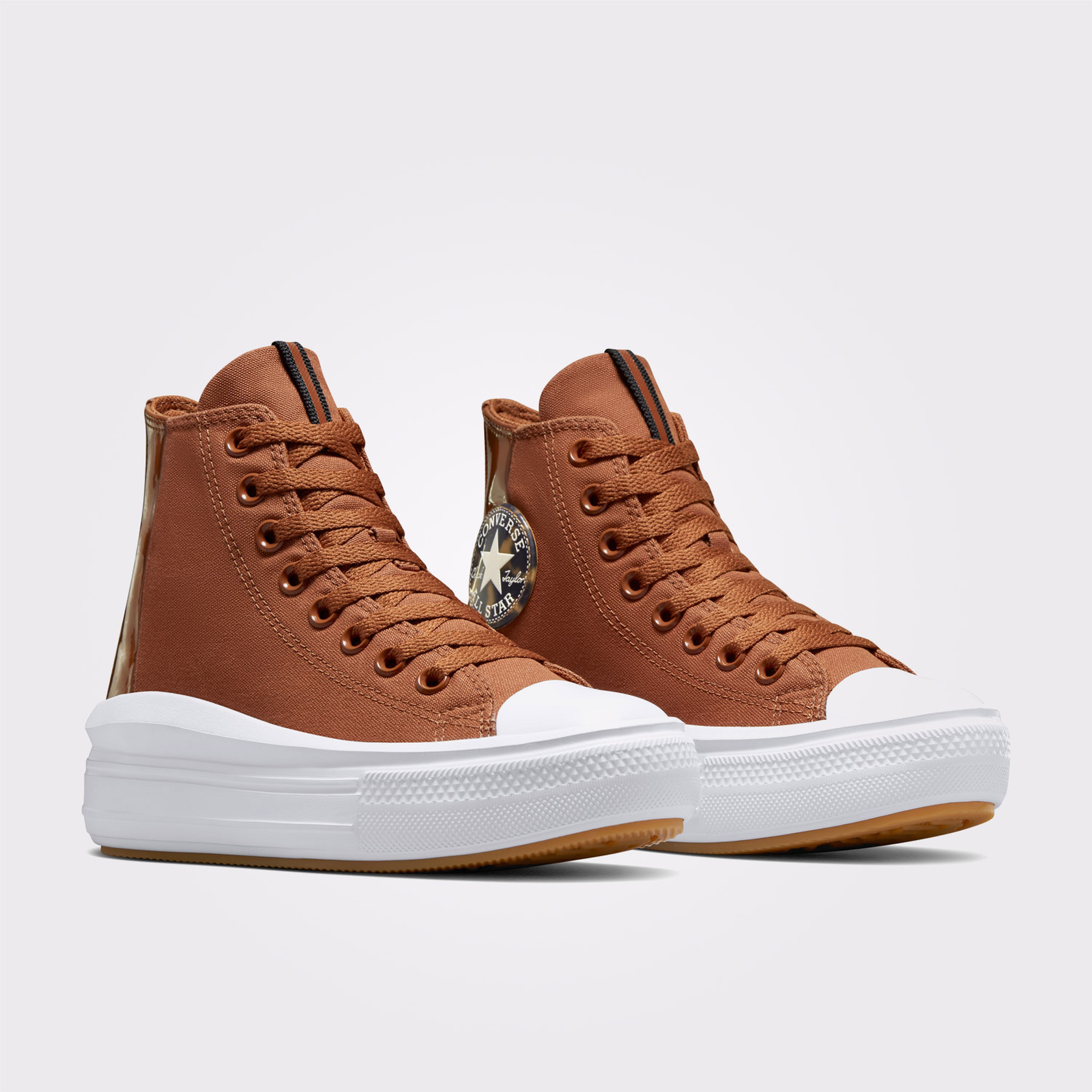 Converse Chuck Taylor All Star Move Platform Tortoise Kadın Kiremit Sneaker