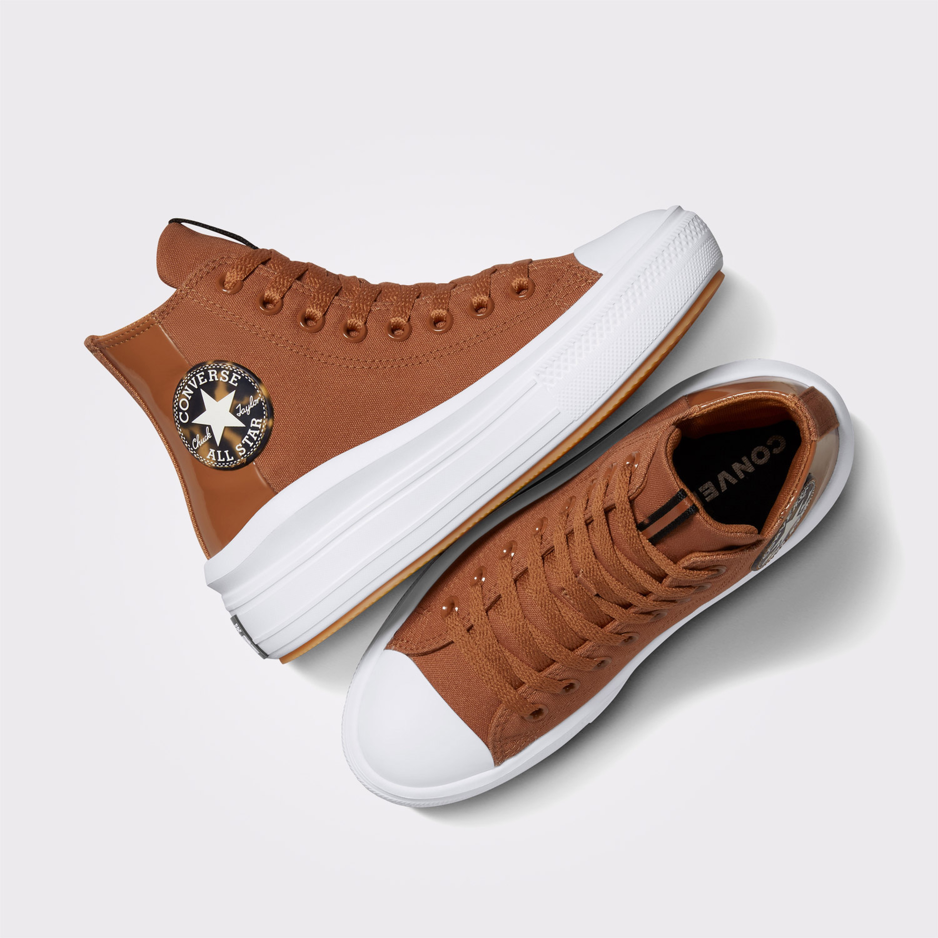 Converse Chuck Taylor All Star Move Platform Tortoise Kadın Kiremit Sneaker