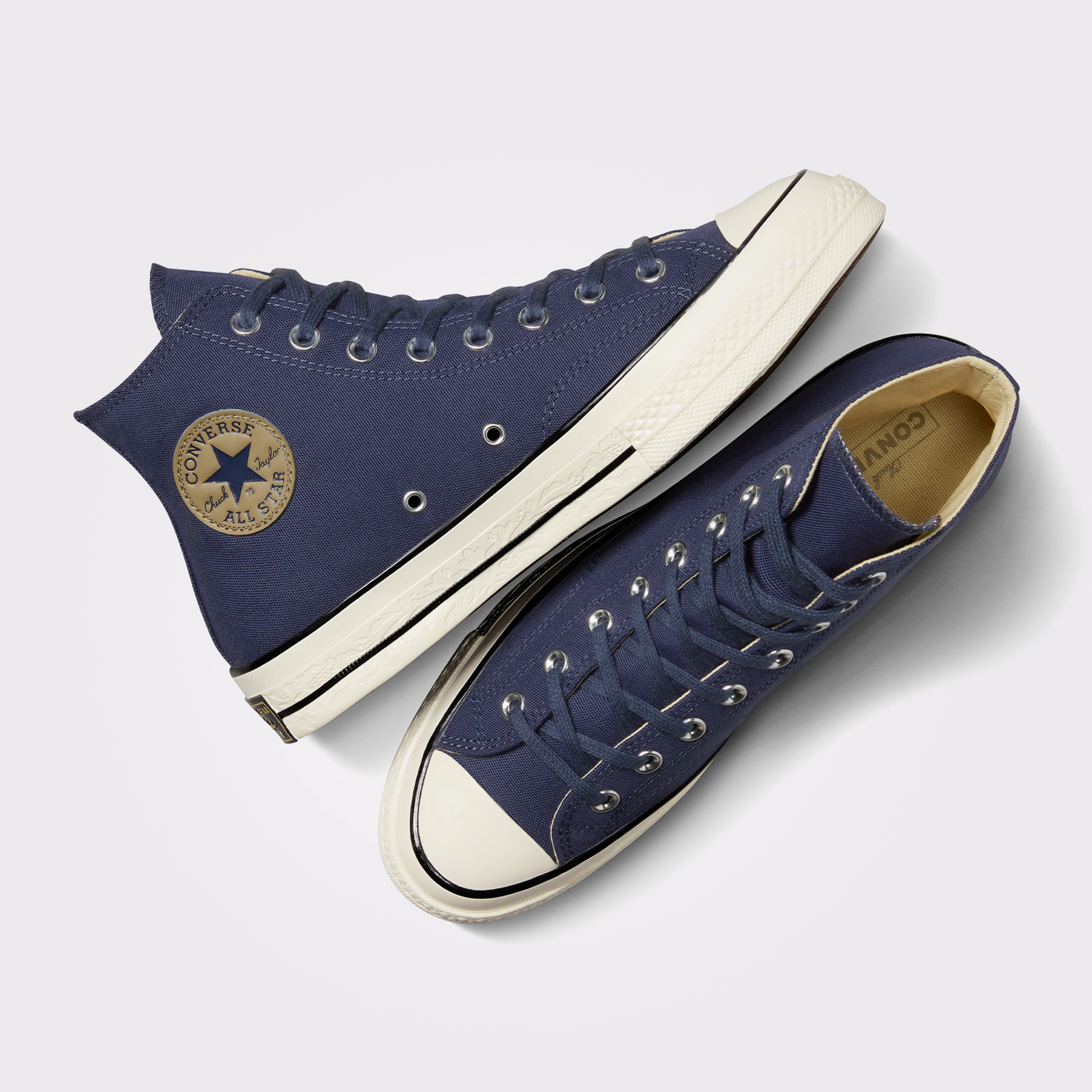 Converse Chuck 70 Crafted Ollie Patch Kadın Lacivert Sneaker