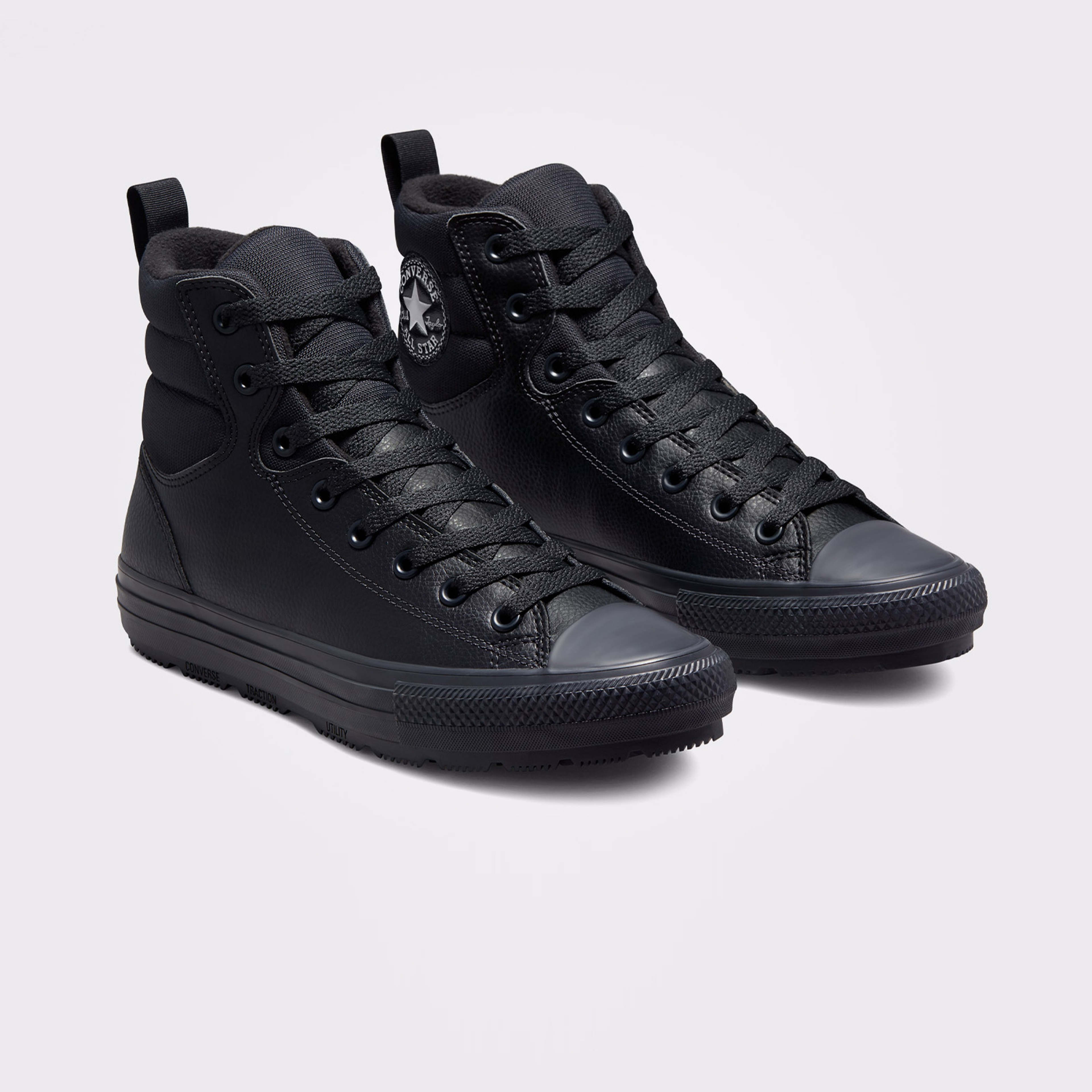 Converse Chuck Taylor All Star Faux Leather Berkshire Unisex Siyah Bot