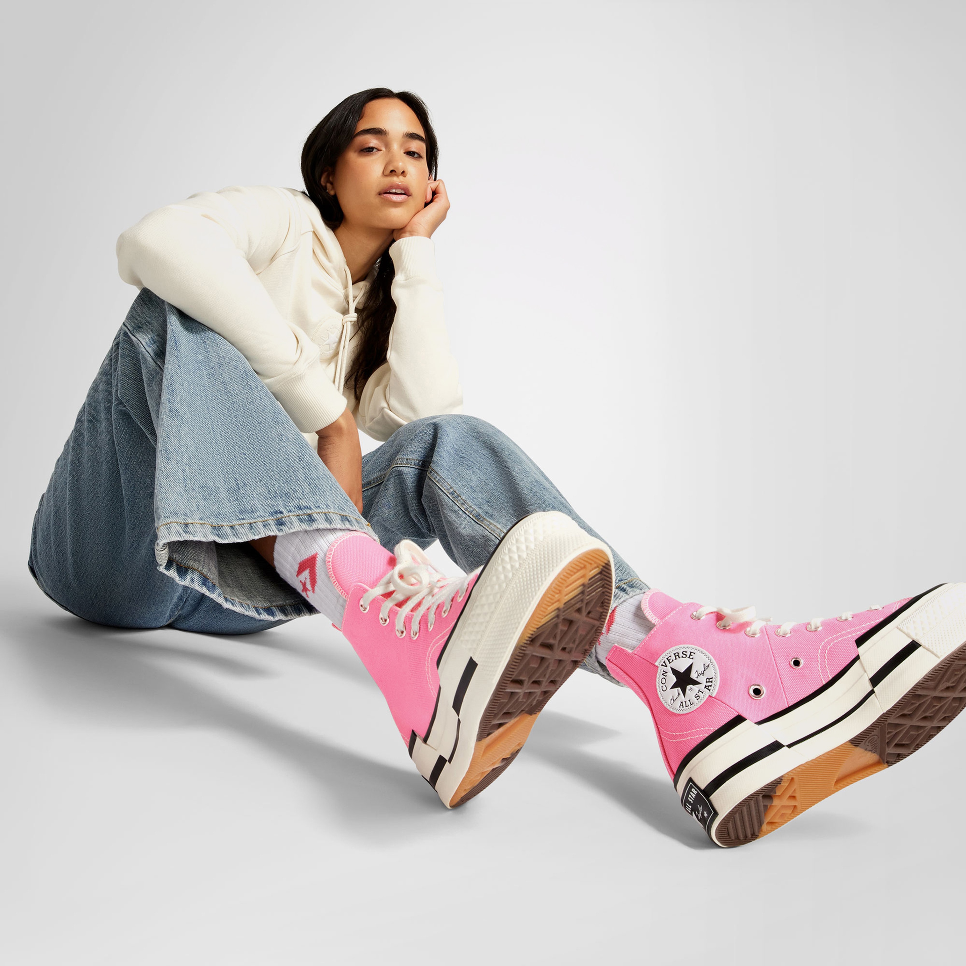 Converse Chuck 70 Plus Kadın Pembe Sneaker
