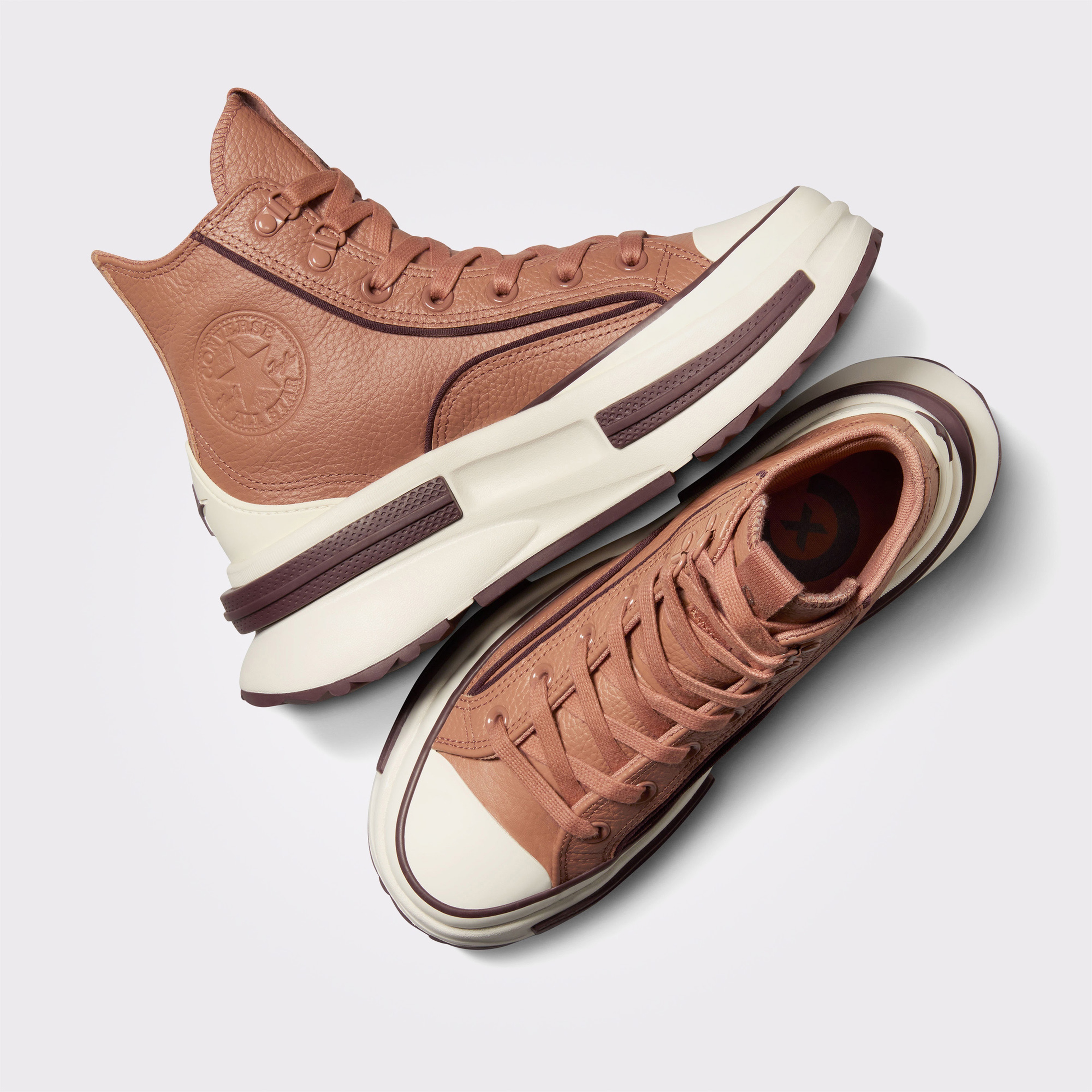 Converse Run Star Legacy Cx Platform Premium Materials Kadın Kahverengi Sneaker