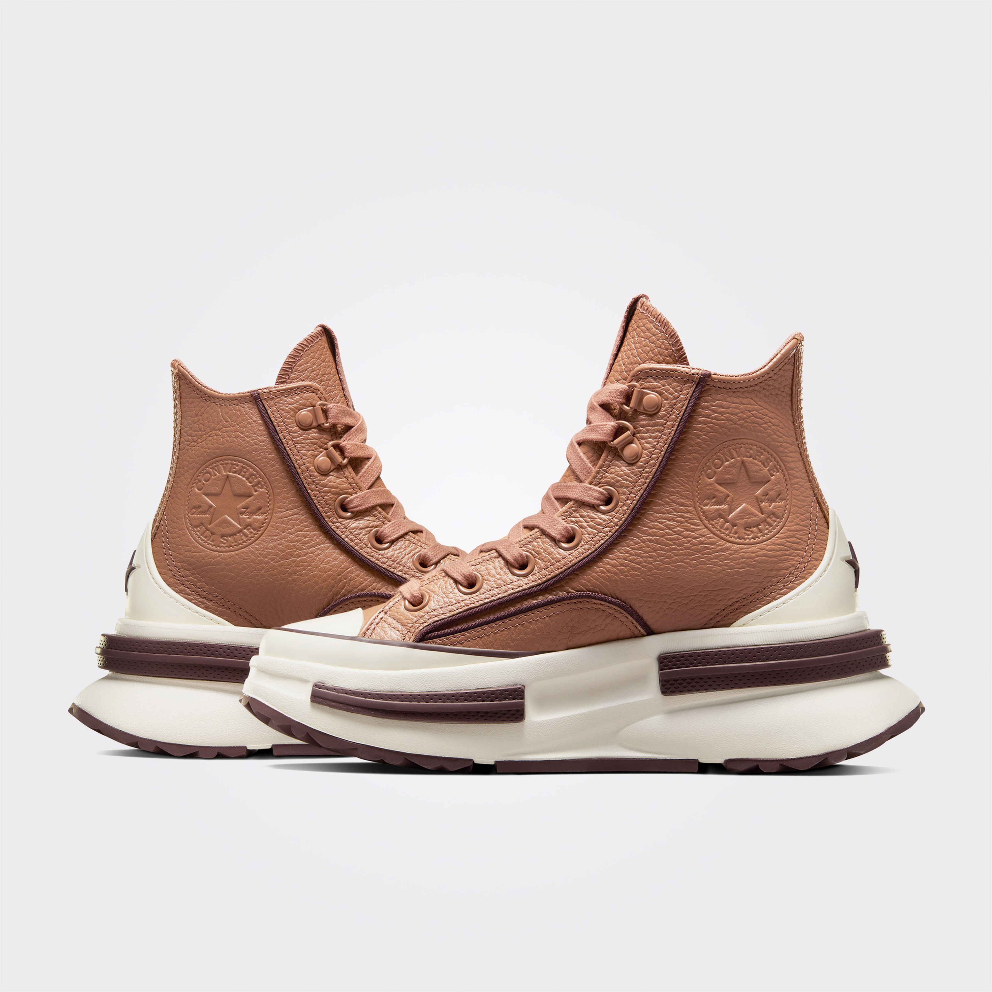 Converse Run Star Legacy Cx Platform Premium Materials Kadın Kahverengi Sneaker