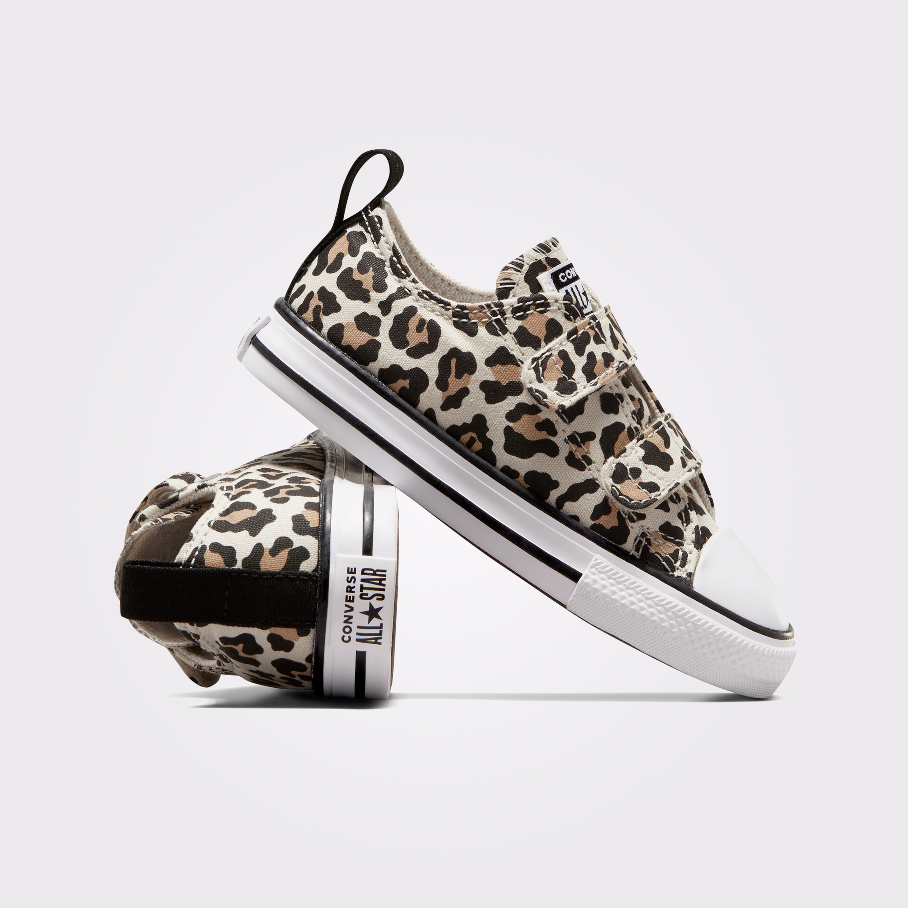 Converse Chuck Taylor All Star Easy On Leopard Love Bebek Kahverengi Sneaker