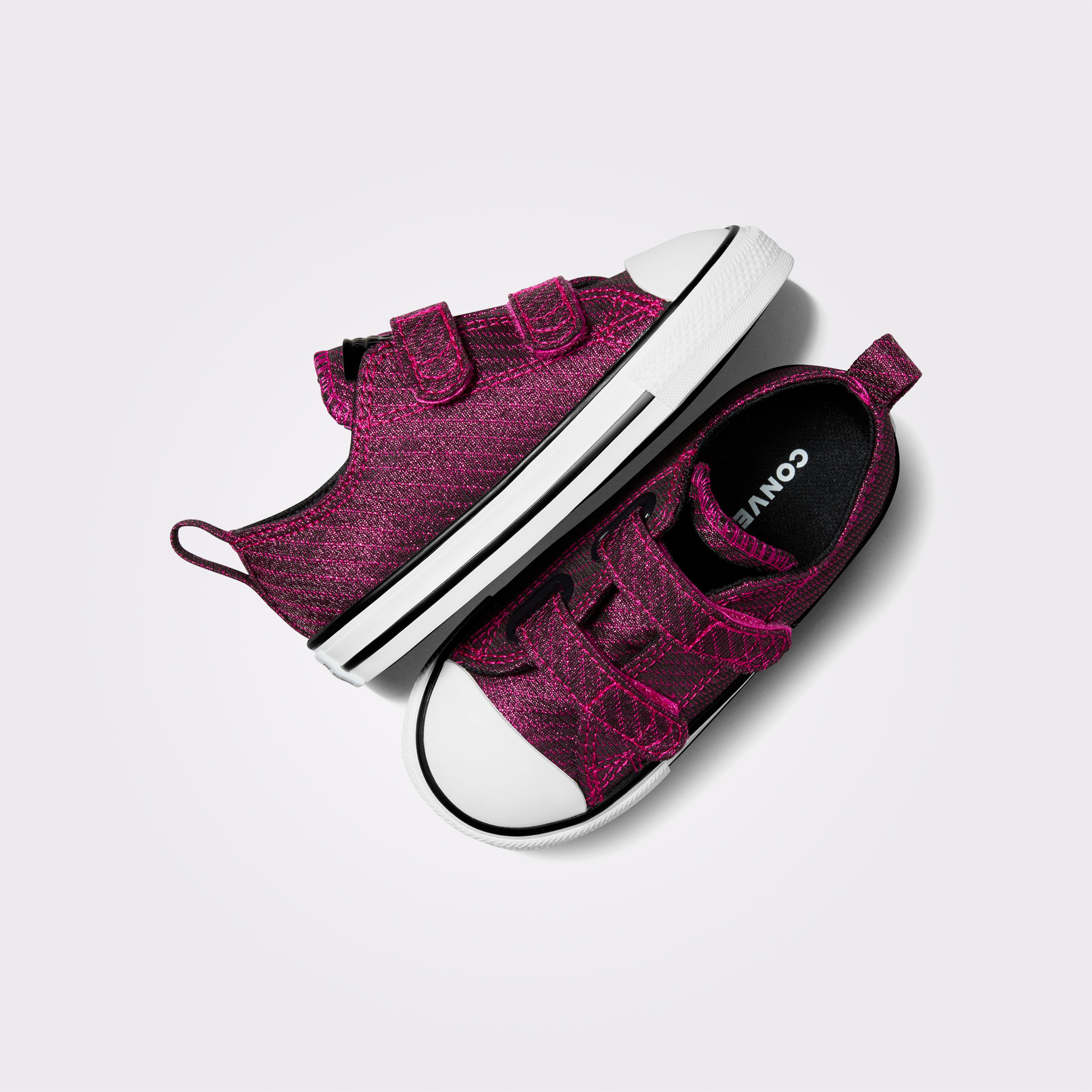Converse Chuck Taylor All Star Easy On Sparkle Party Bebek Pembe Sneaker