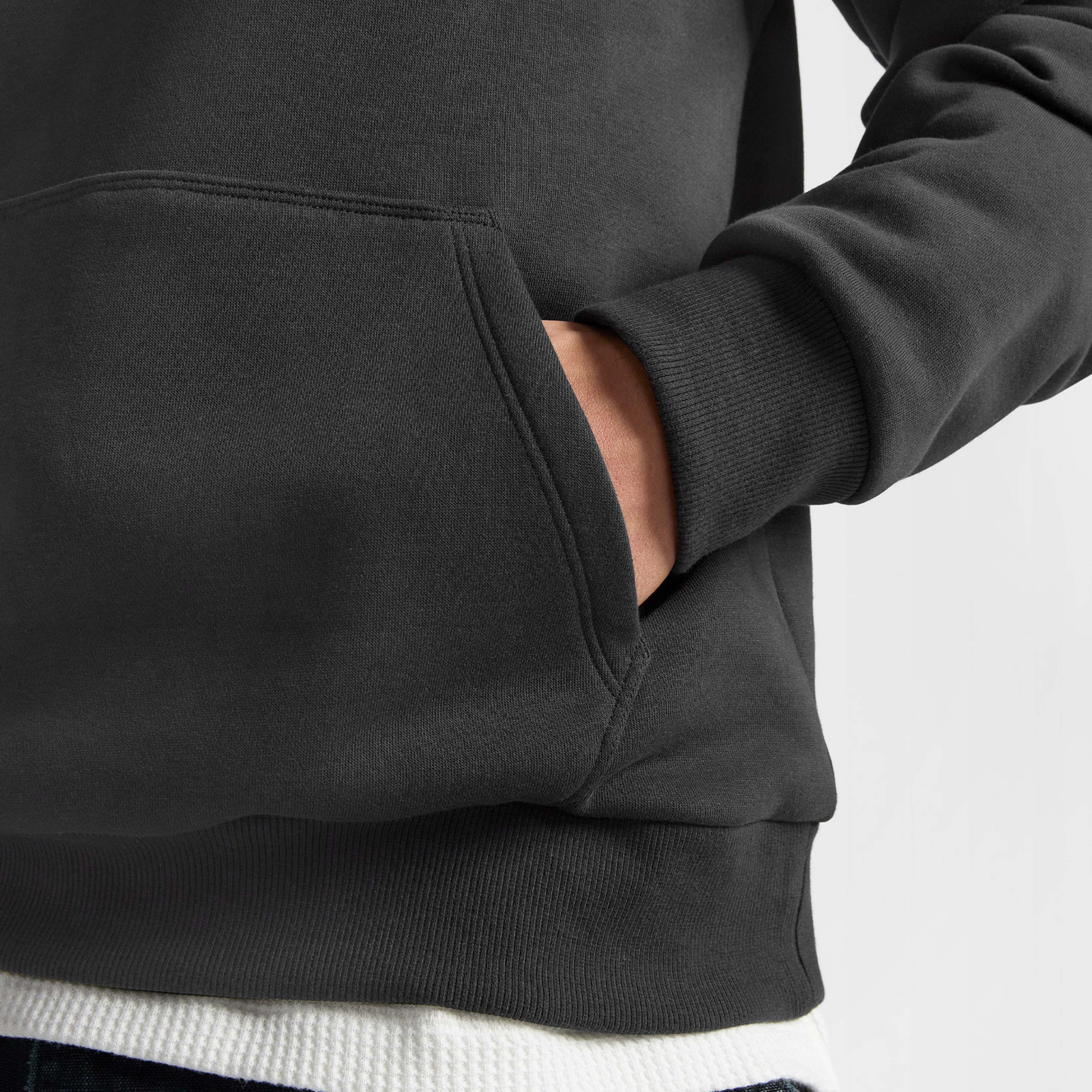 Converse All Star Retro Quarter Zip Erkek Siyah Sweatshirt
