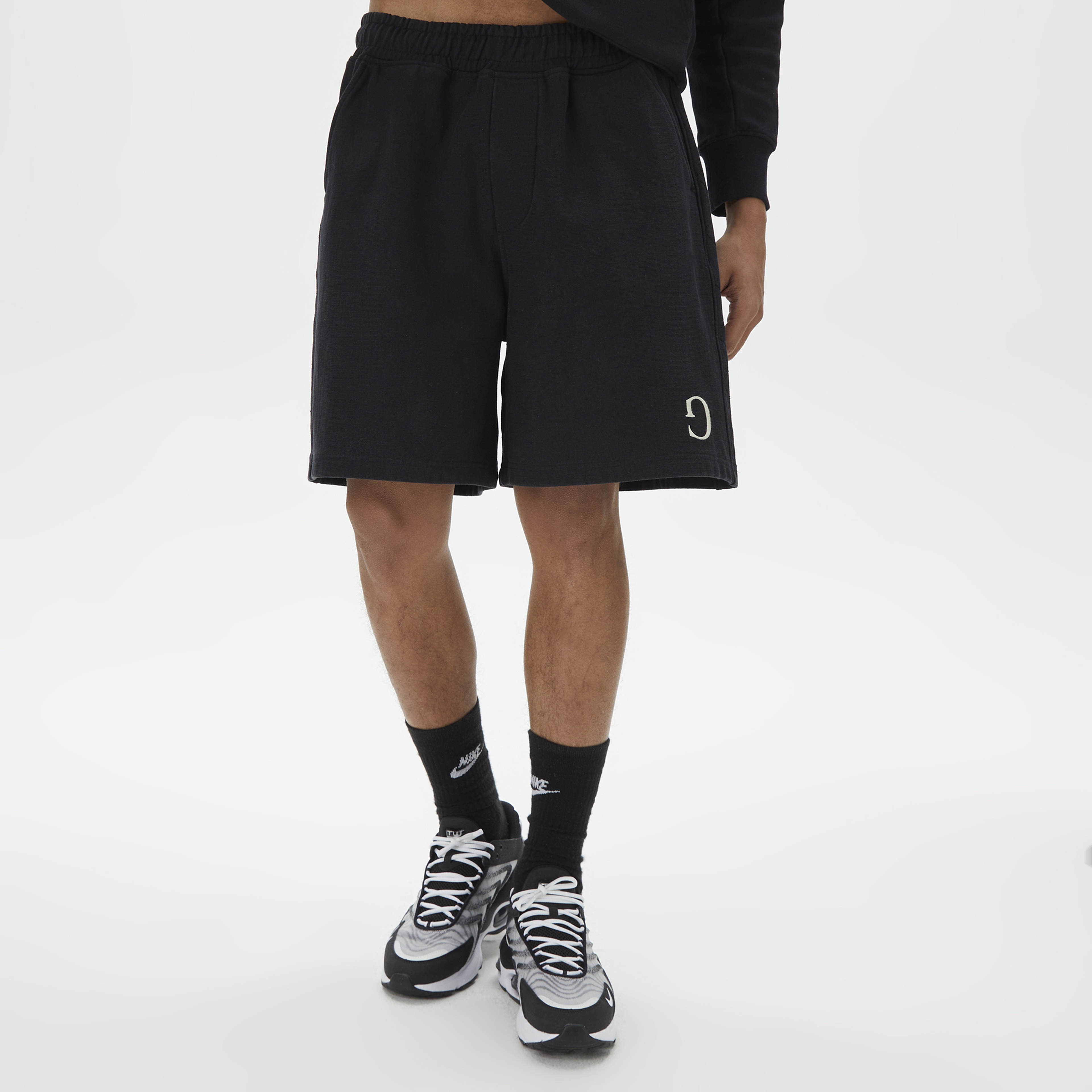 Ging Blackie Nailed Bullet Erkek Siyah Şort