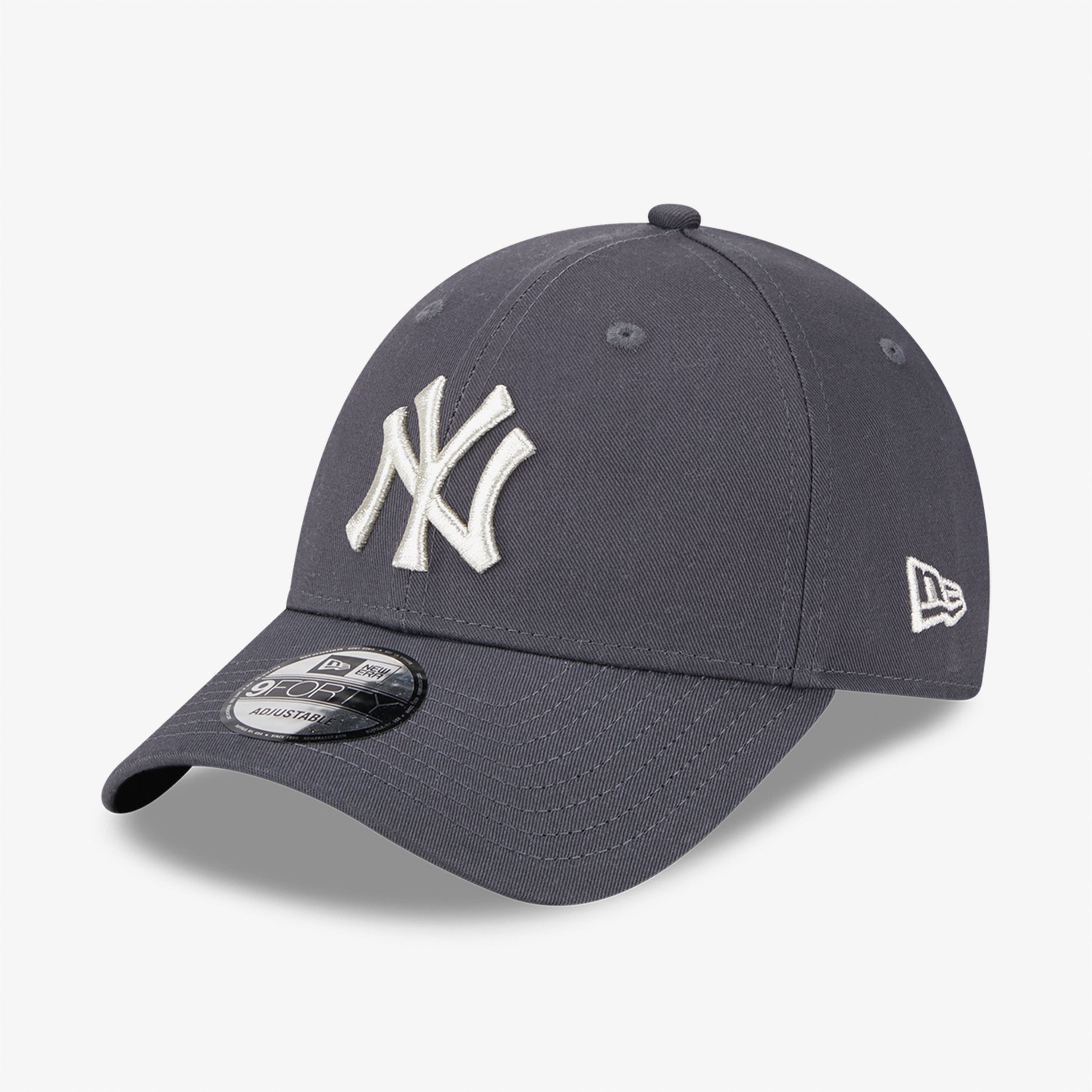 New Era Metallic 9Forty Neyyan Unisex Gri Şapka