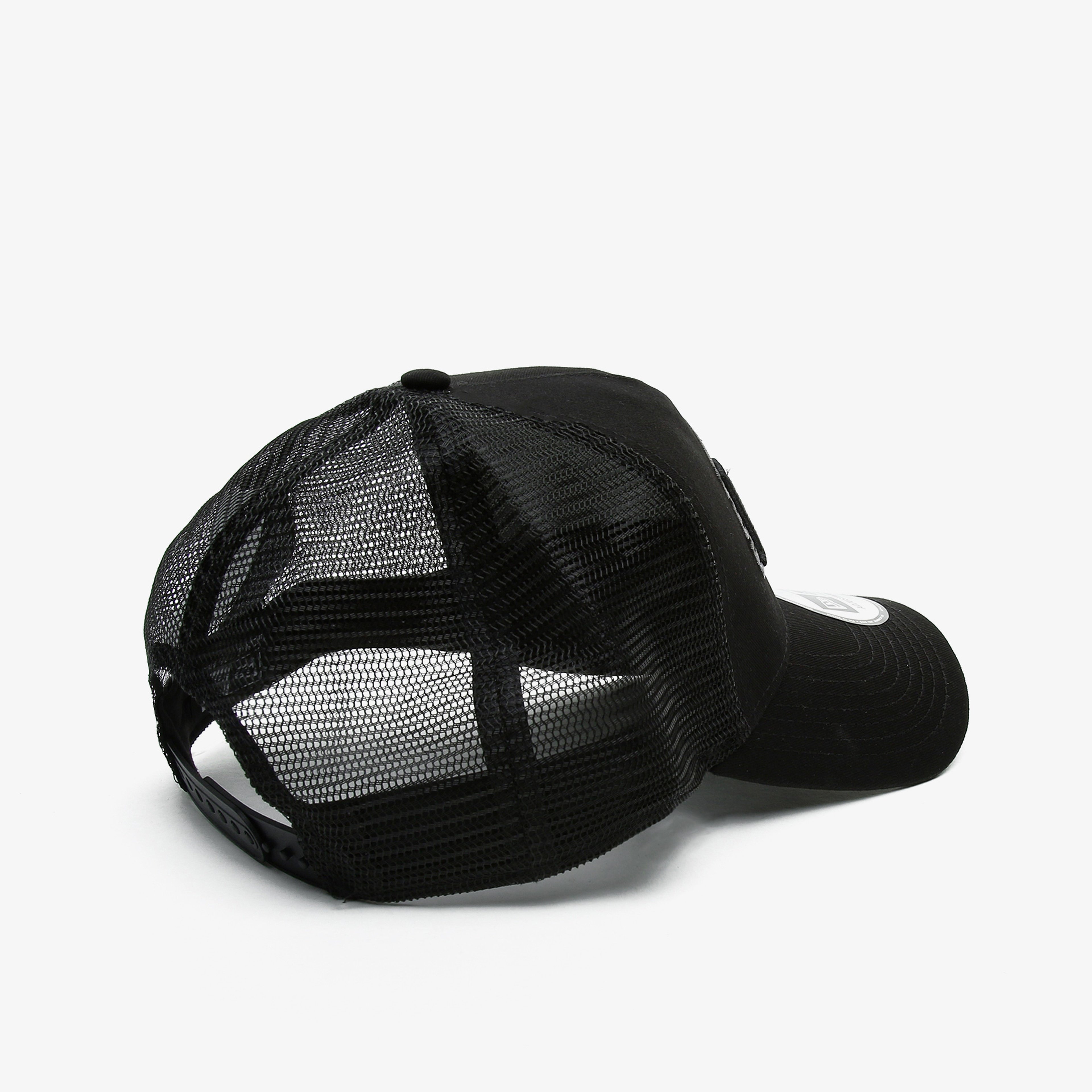 New Era Bob Team Logo 9Forty AF Trckr Loslak Unisex Siyah Şapka