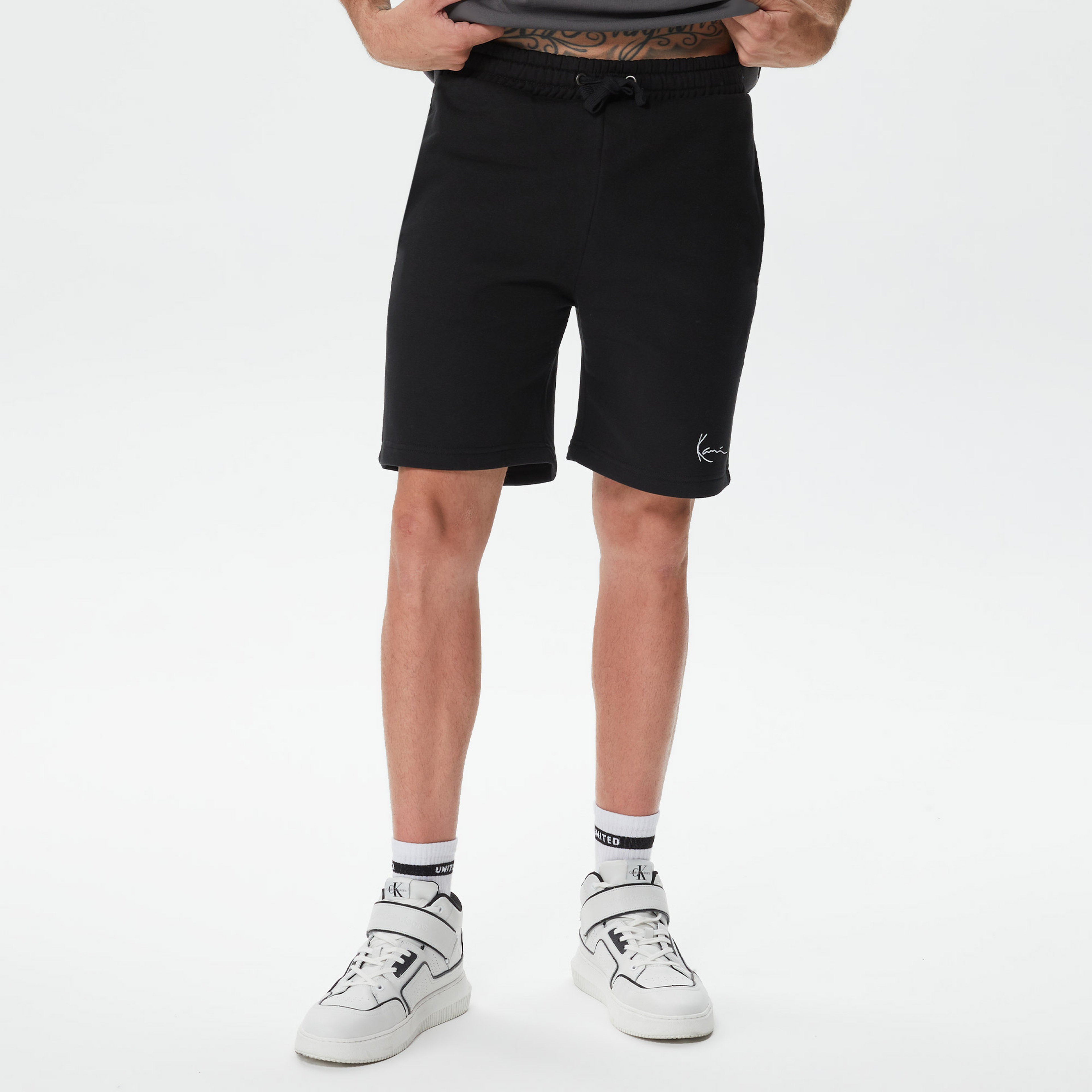 Karl Kani Signature Erkek Gri Şort